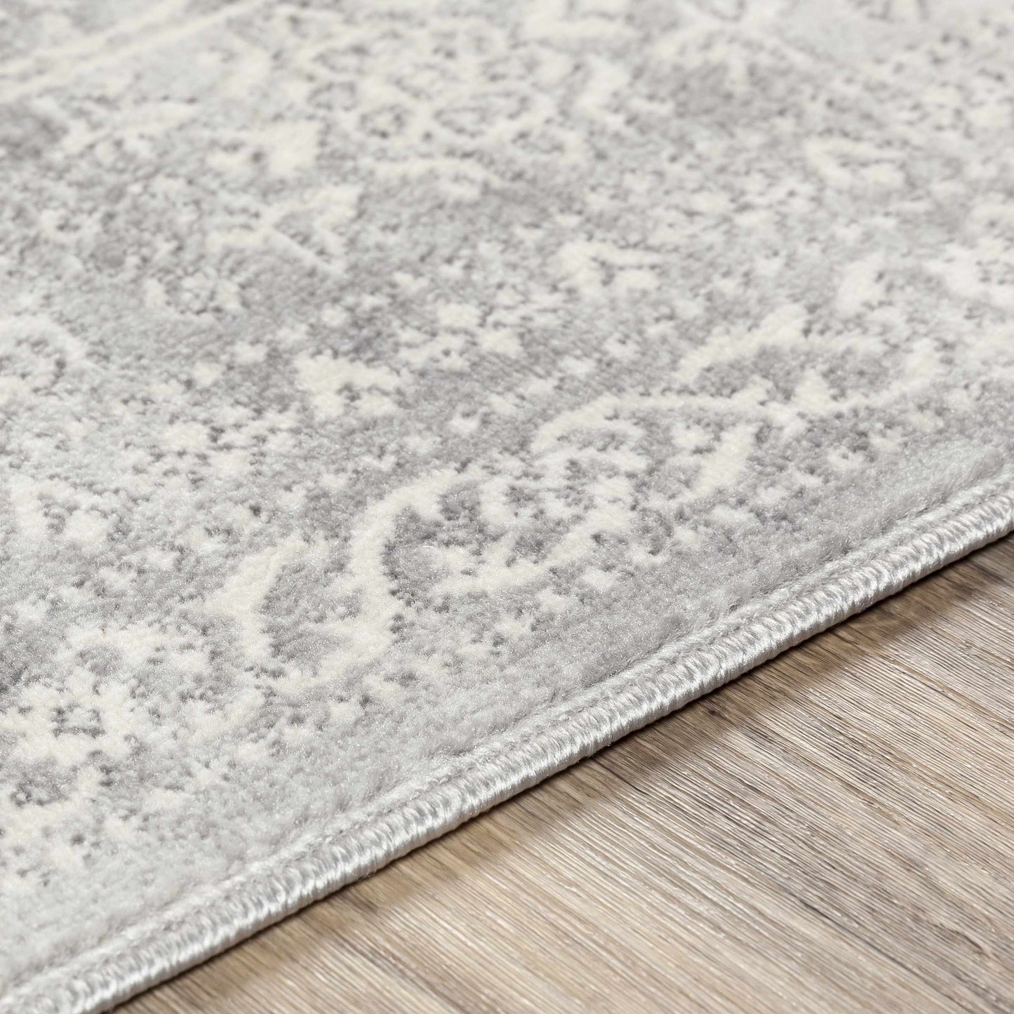 Modern Gray Area Rug - Cozy Living Room Decor