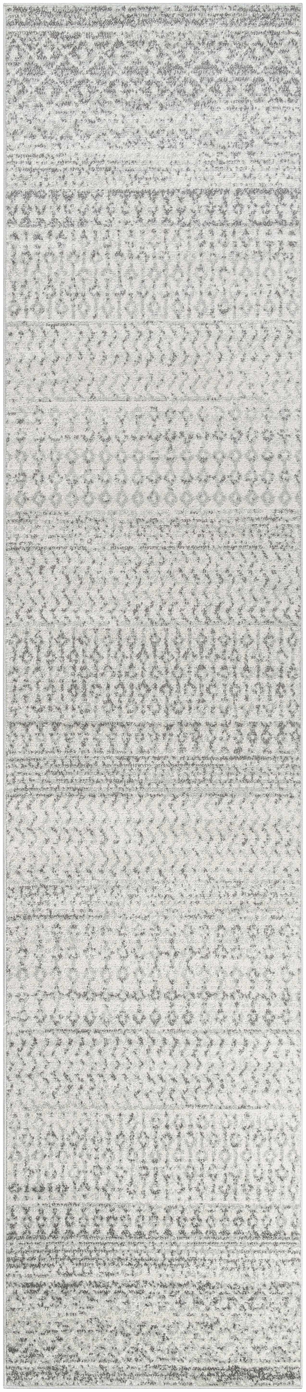 Gray Area Rug - Modern Cozy Living Room Decor
