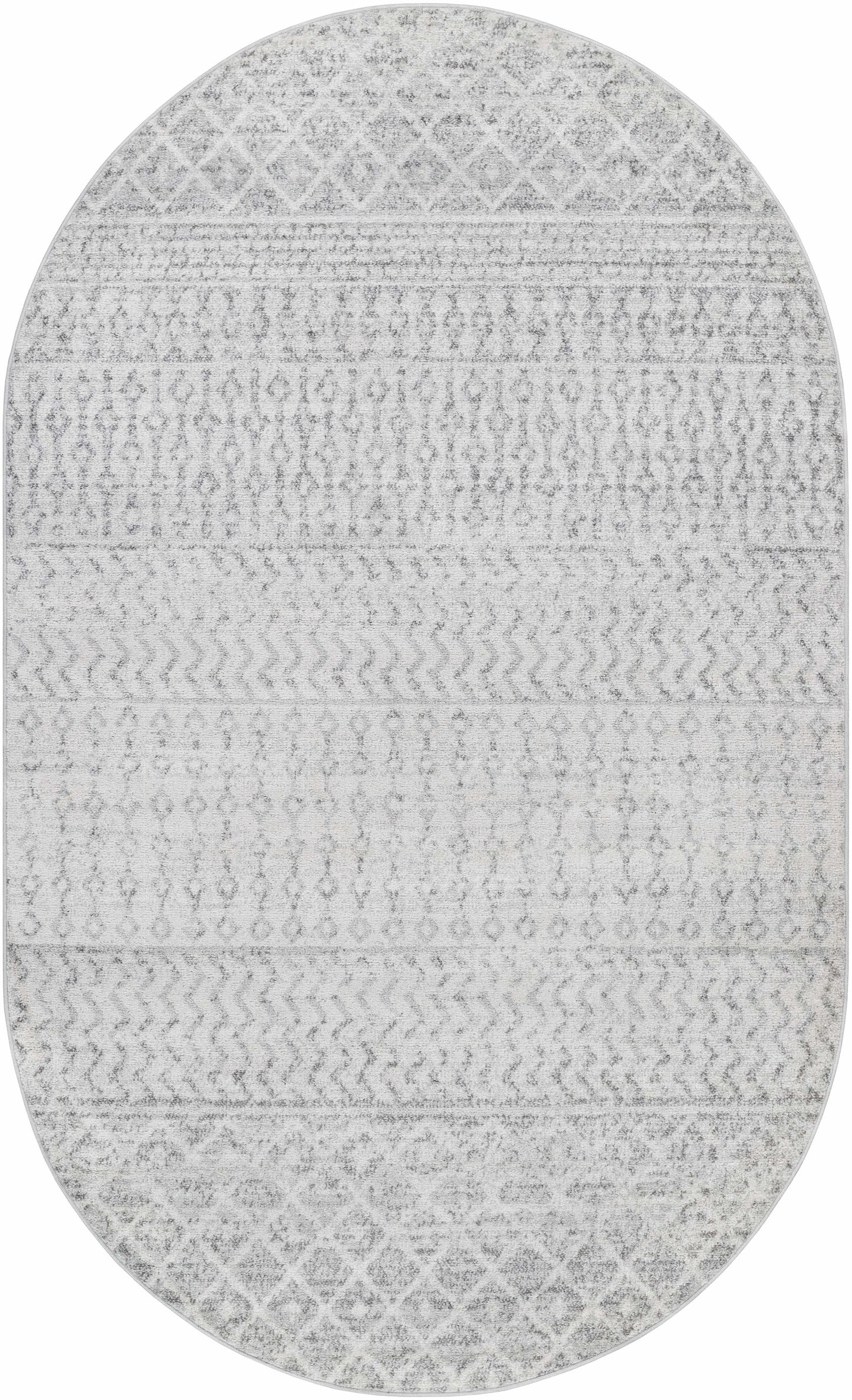 Gray Area Rug - Modern Cozy Living Room Decor