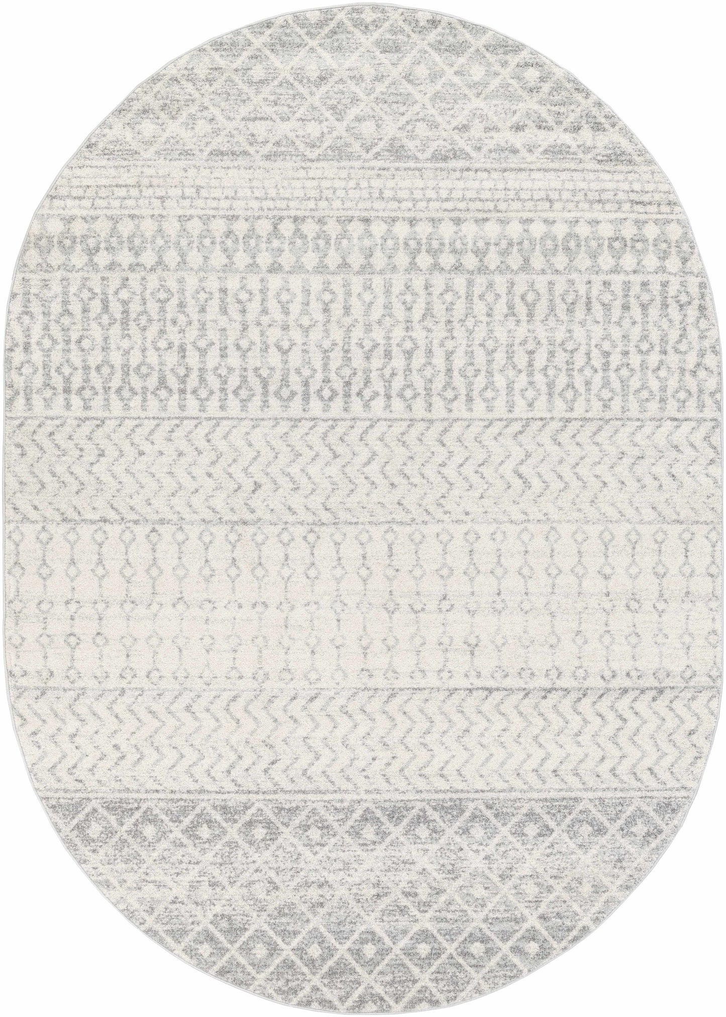 Gray Area Rug - Modern Cozy Living Room Decor