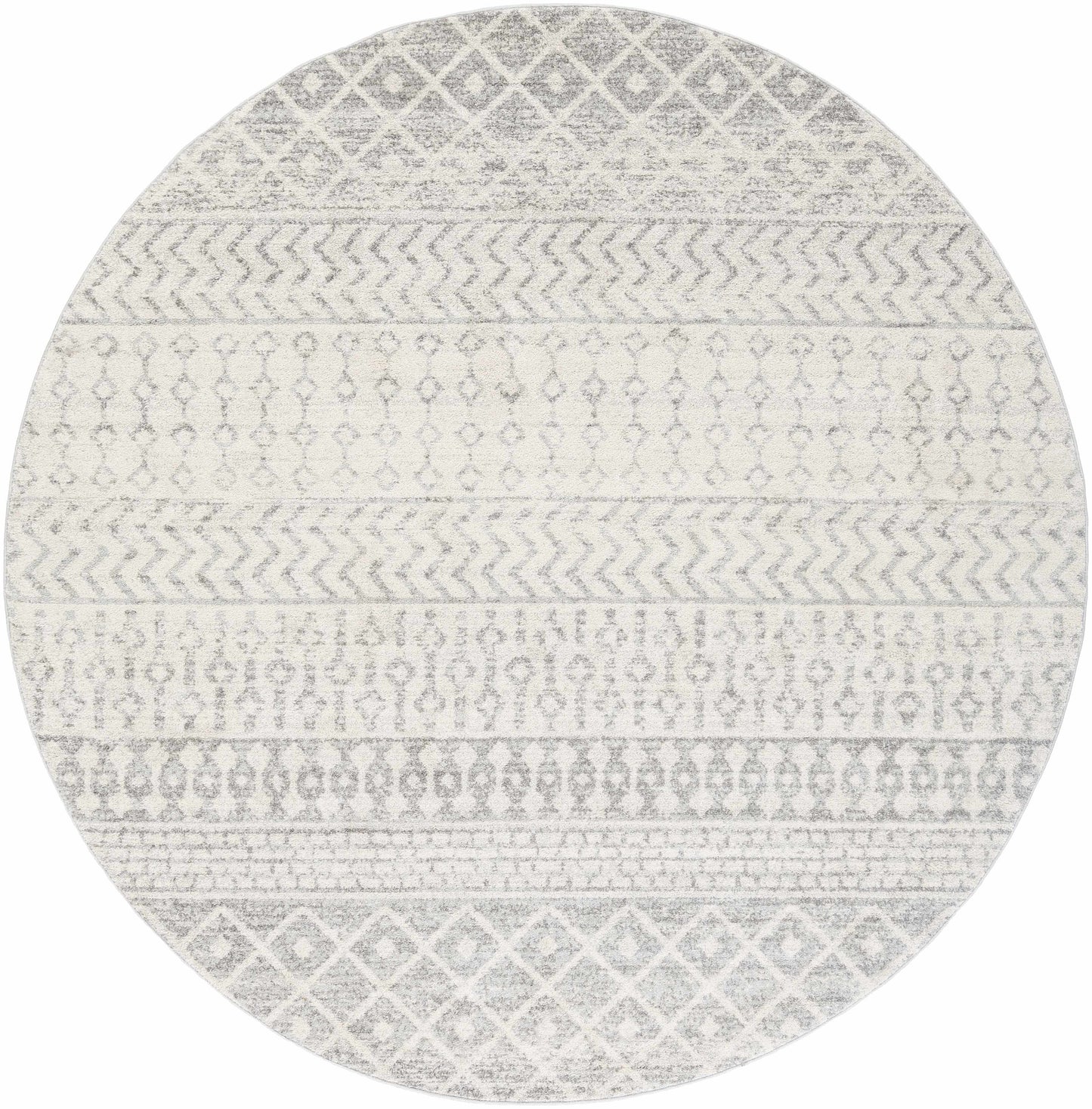 Gray Area Rug - Modern Cozy Living Room Decor