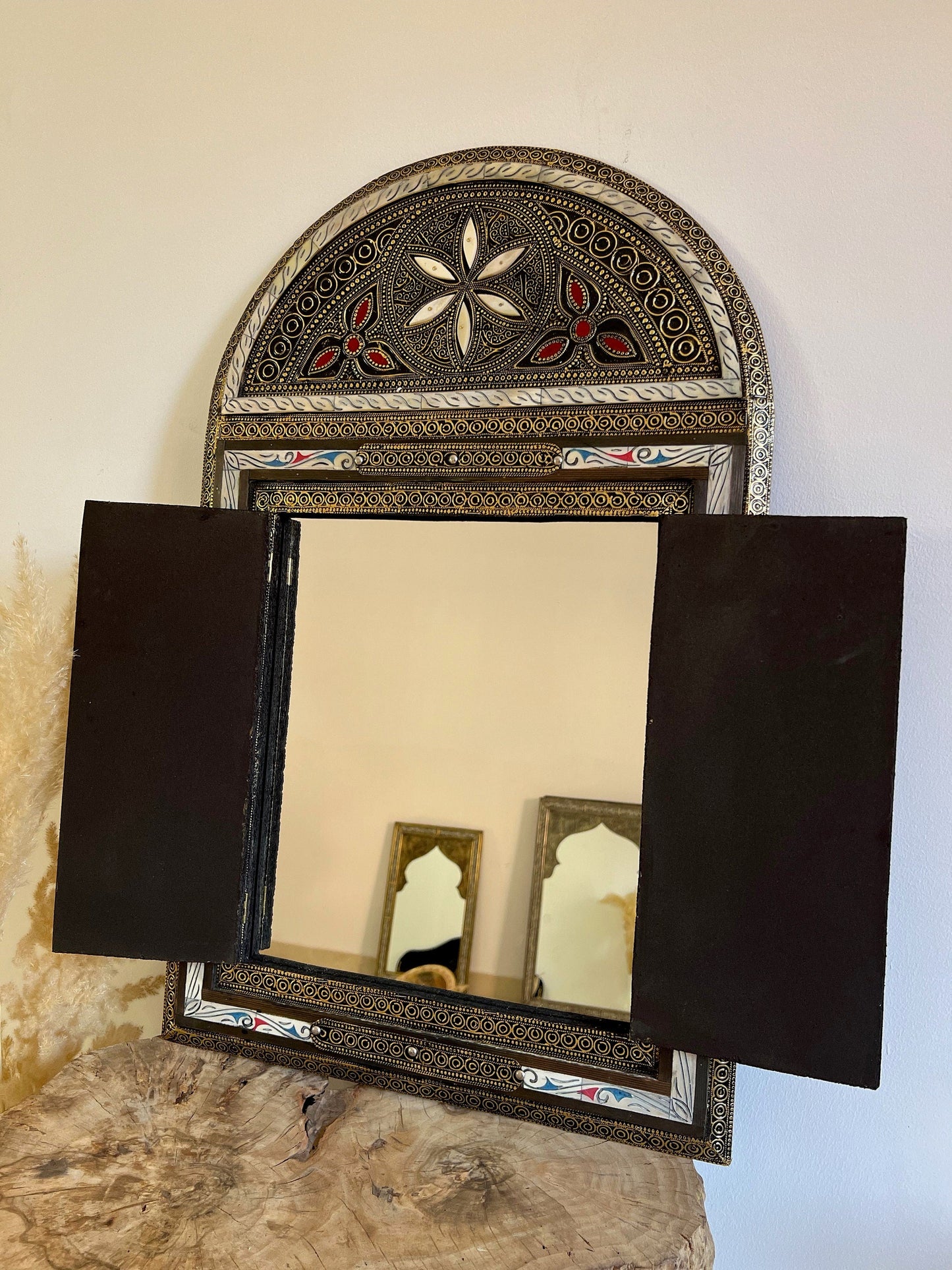 Moroccan Vintage Mirror | Xmas Gift For Her