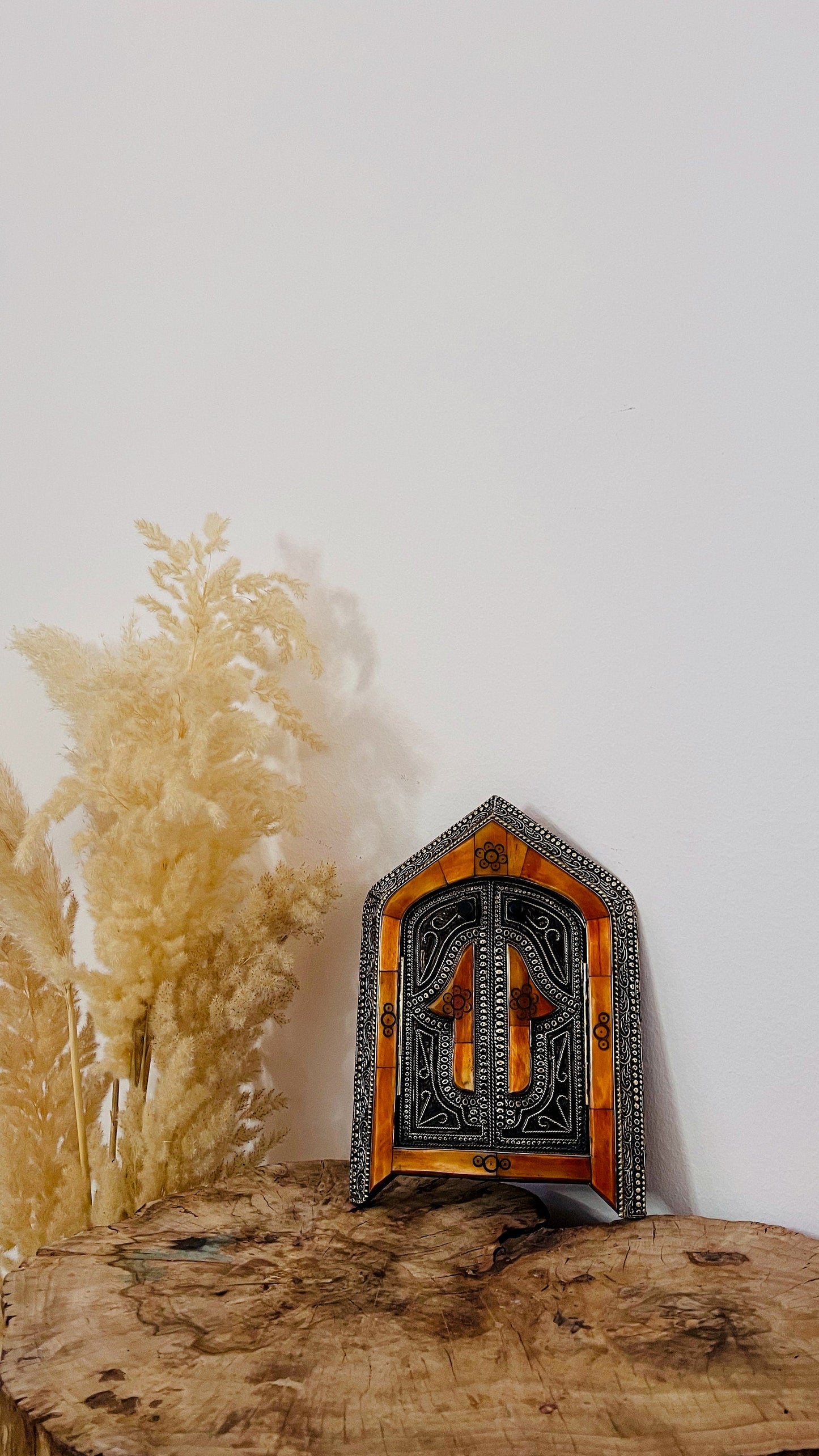 Handmade Moroccan Mirror - Bone Inlay Wall Decor Xmas Gift