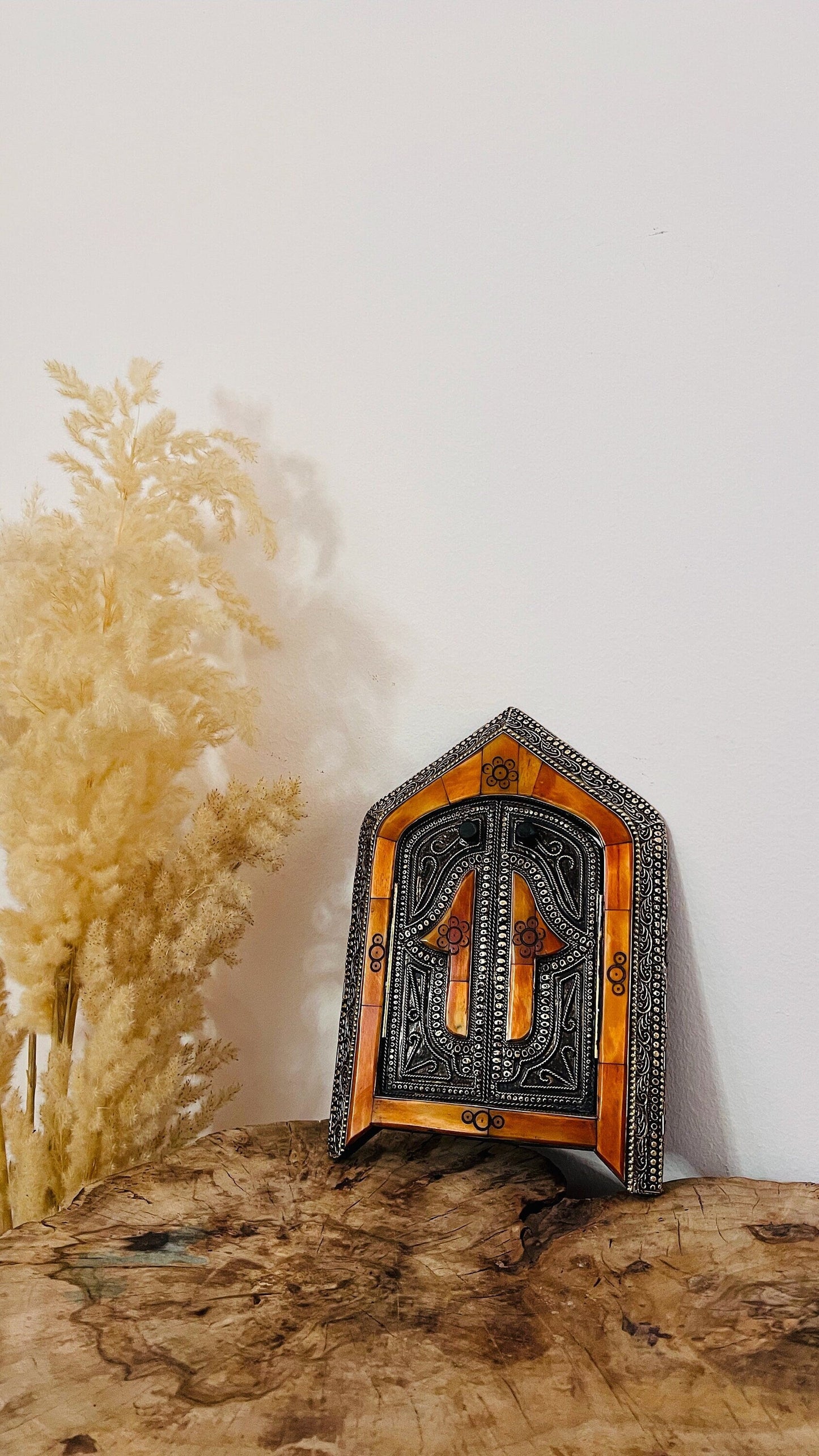 Handmade Moroccan Mirror - Bone Inlay Wall Decor Xmas Gift