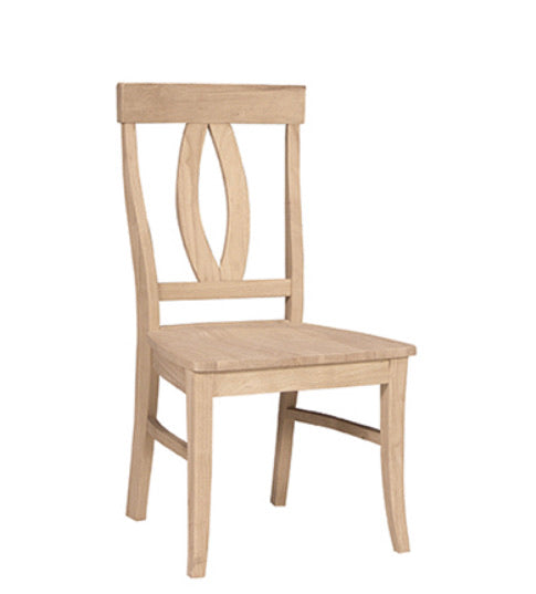 Verano Chair Farmhouse Style Stainable Wood Dining Chair For Tables