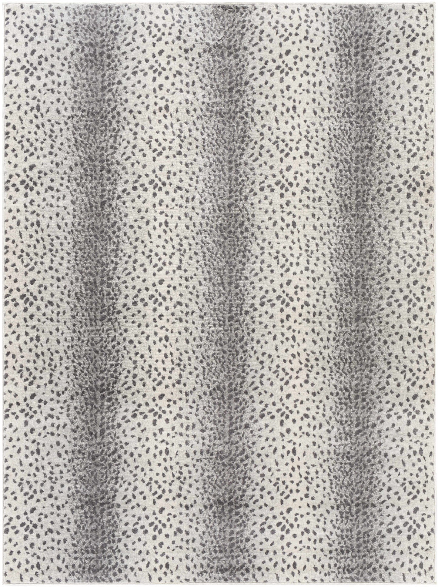 Gray Antelope Print Area Rug - Stylish Decorative Floor Covering