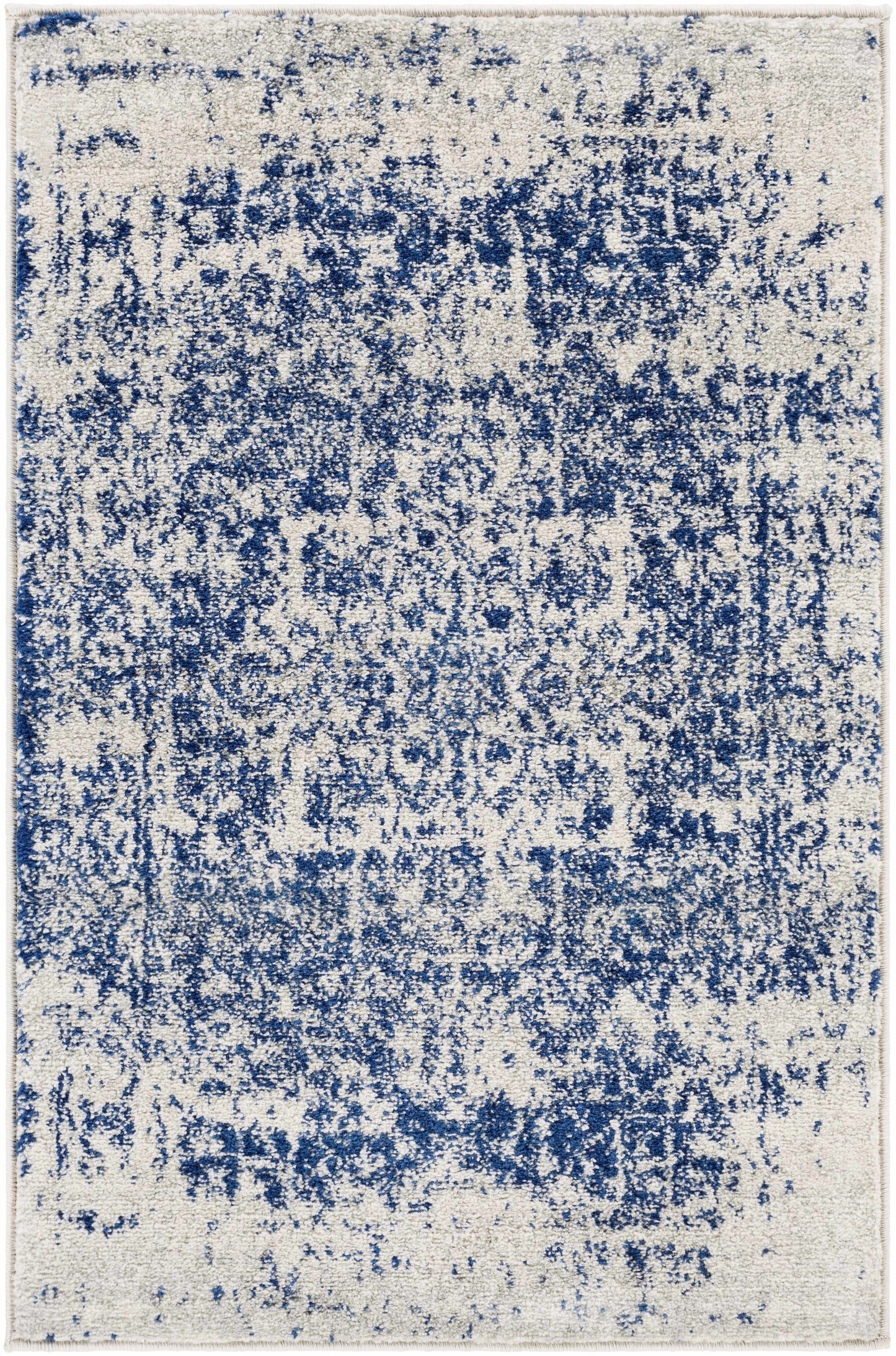Navy Area Rug - Elegant Modern Home Décor Rug