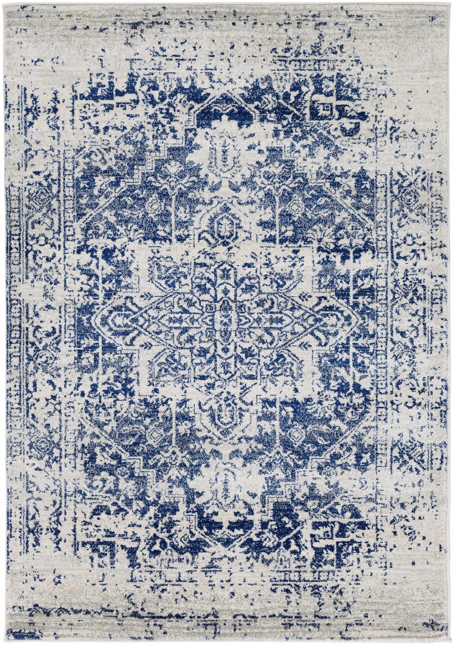 Navy Area Rug - Elegant Modern Home Décor Rug