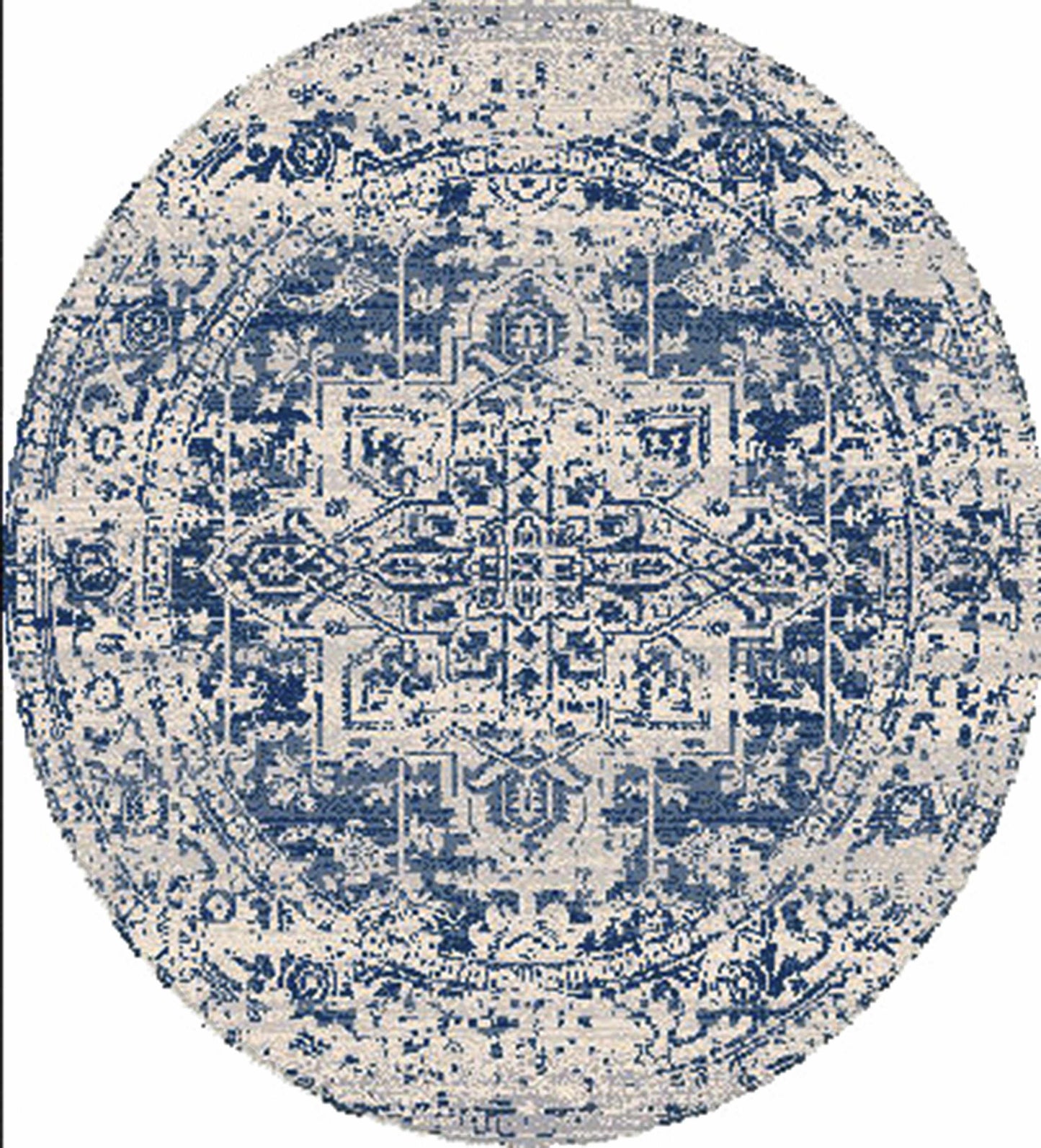 Navy Area Rug - Elegant Modern Home Décor Rug
