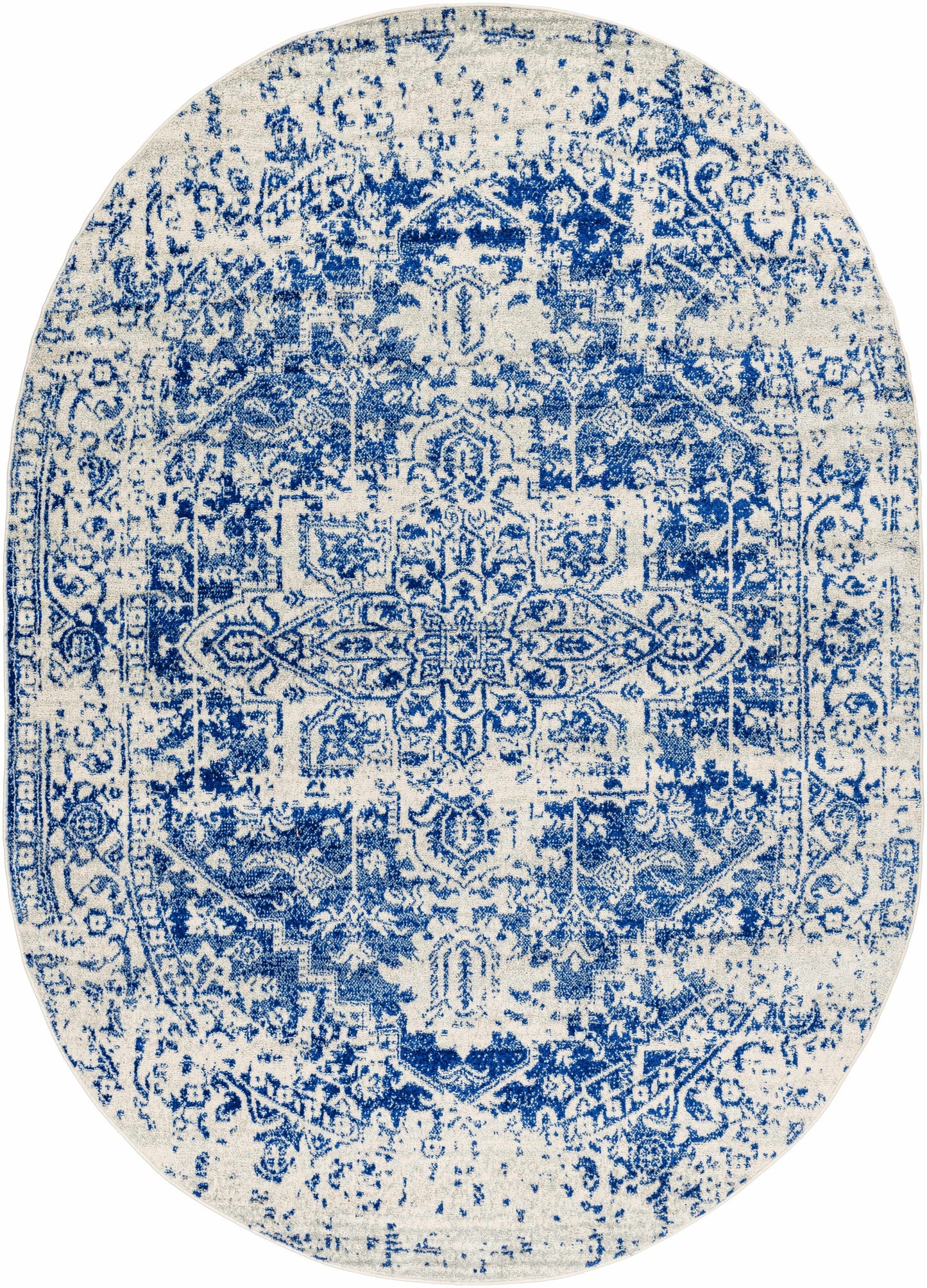 Navy Area Rug - Elegant Modern Home Décor Rug