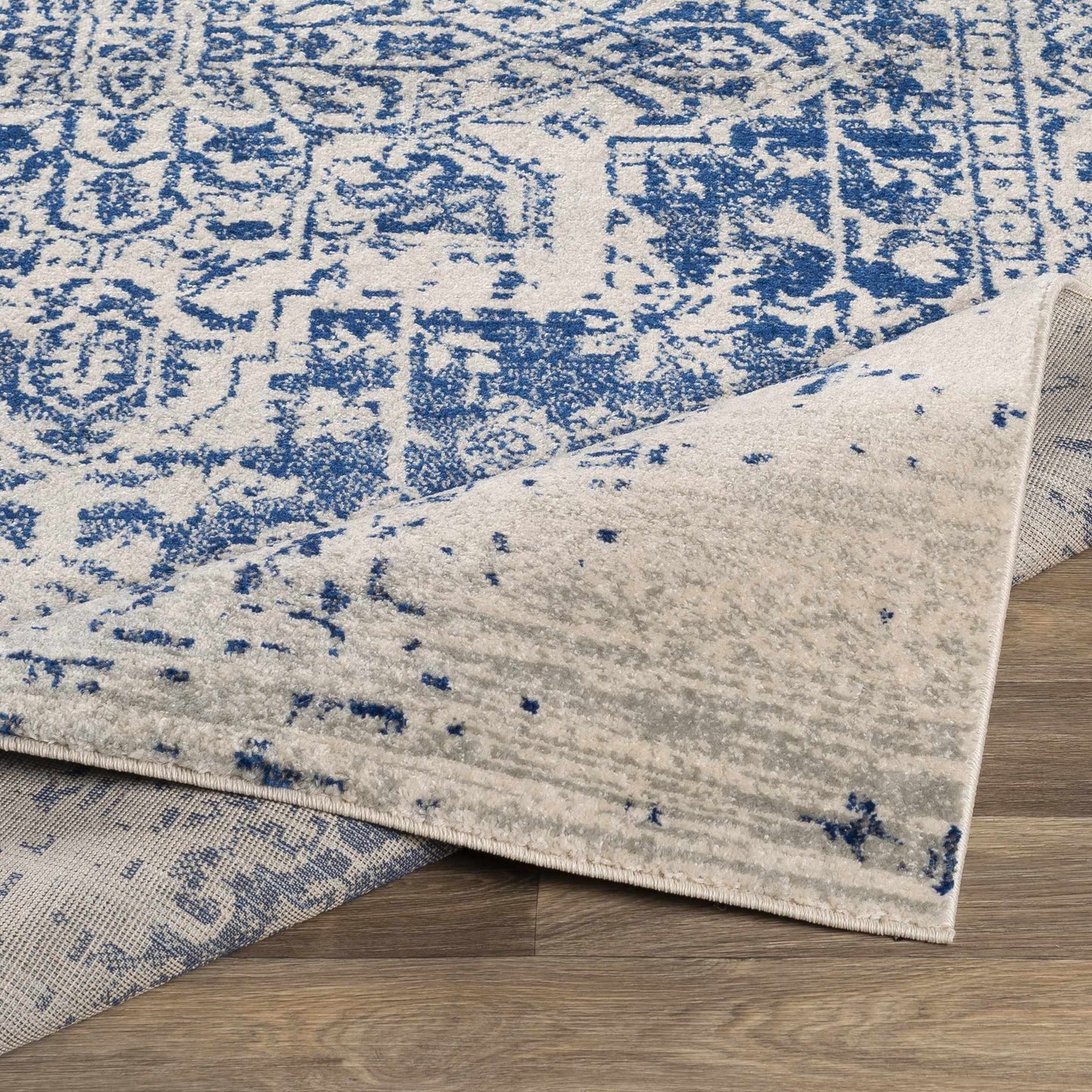 Navy Area Rug - Elegant Modern Home Décor Rug