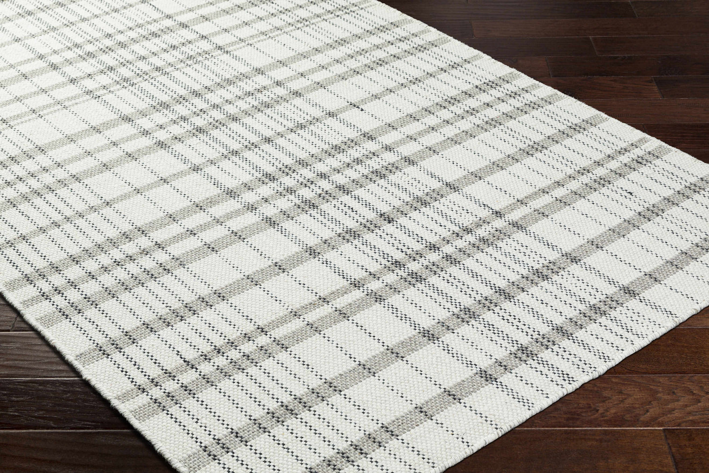 Modern Geometric Area Rug - Stylish Living Room Bedroom Decor