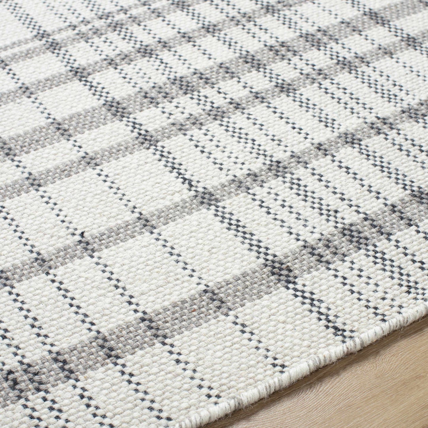 Modern Geometric Area Rug - Stylish Living Room Bedroom Decor