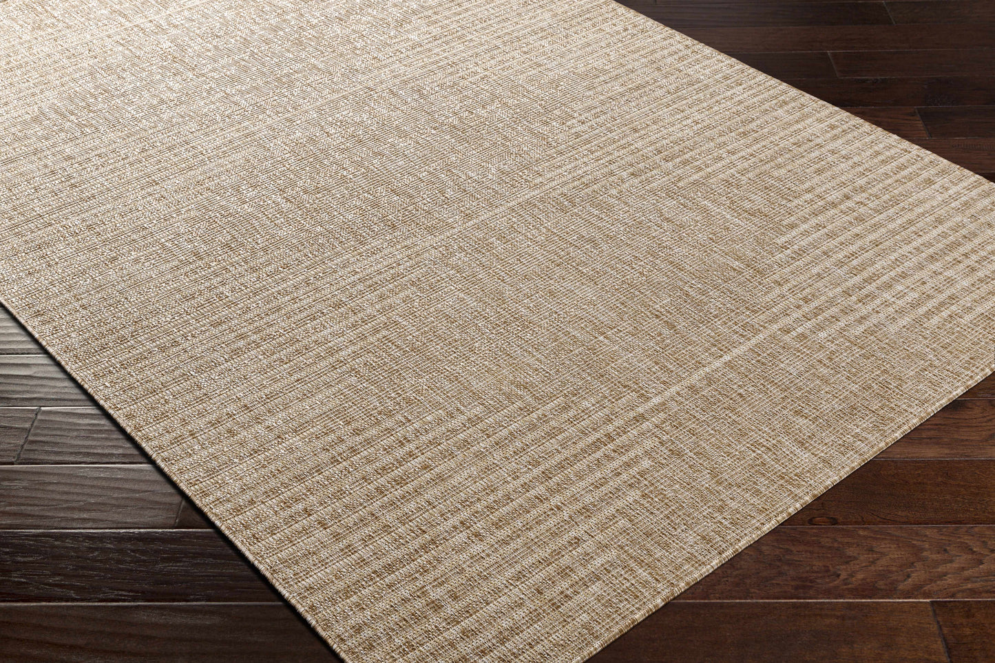 Dark Beige Outdoor Area Rug - Patio Deck Mat