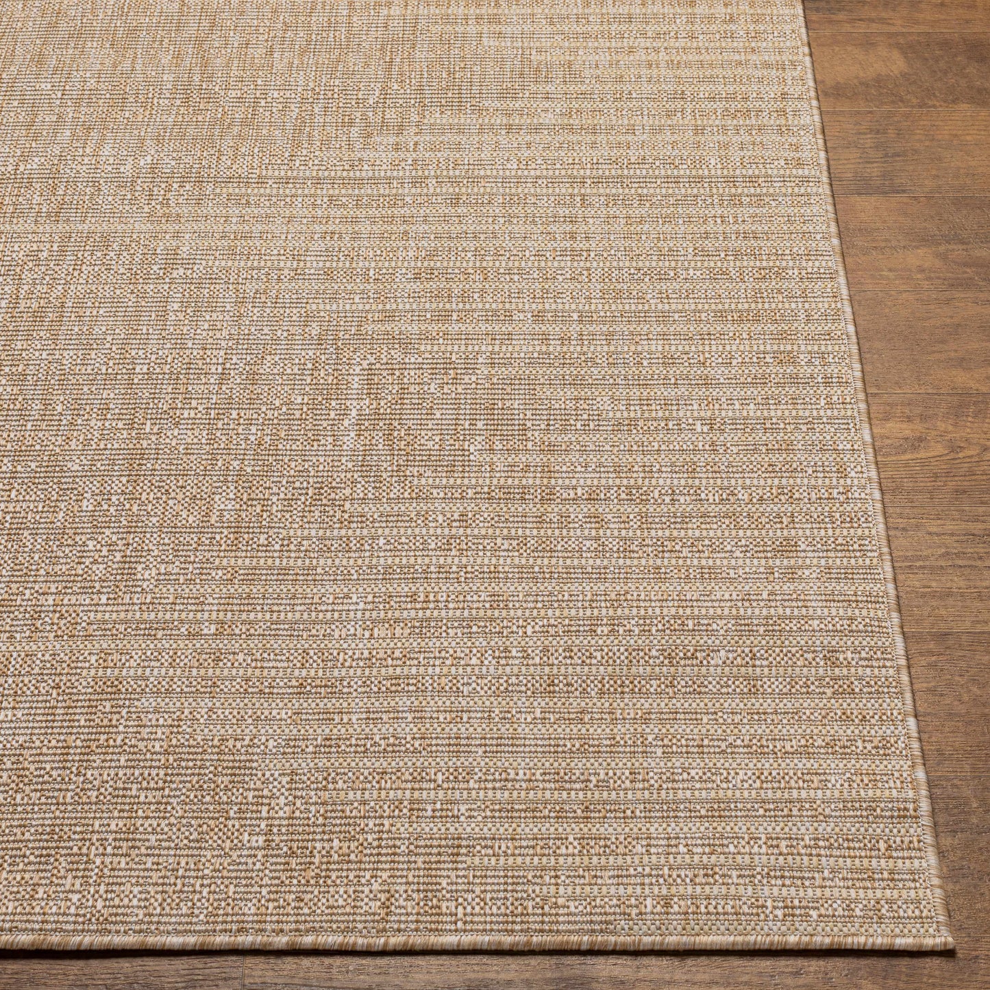 Dark Beige Outdoor Area Rug - Patio Deck Mat