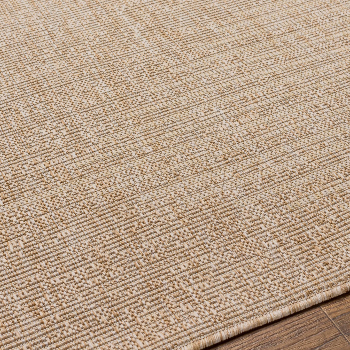 Dark Beige Outdoor Area Rug - Patio Deck Mat