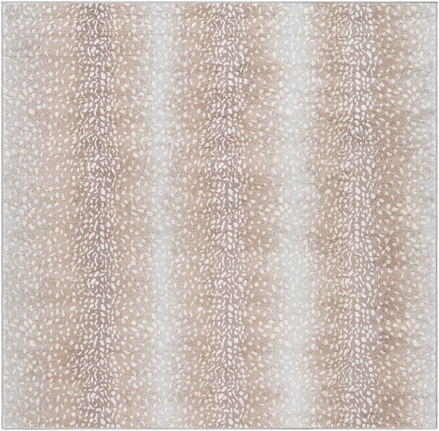 Tan Leopard Print Area Rug - Stylish Home Decor Accent