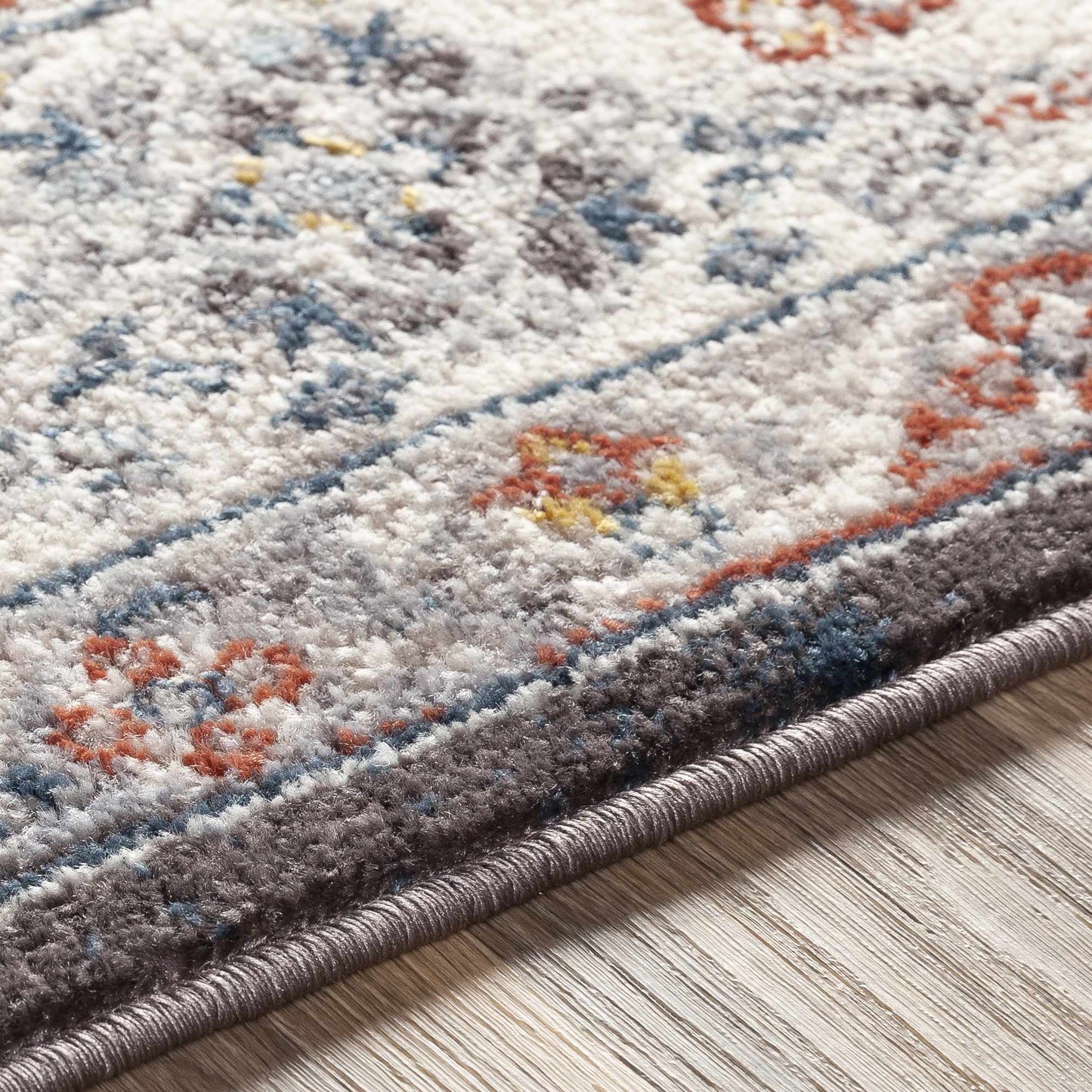 Haymond Brown Medallion Area Rug - Elegant Living Room or Bedroom Decor