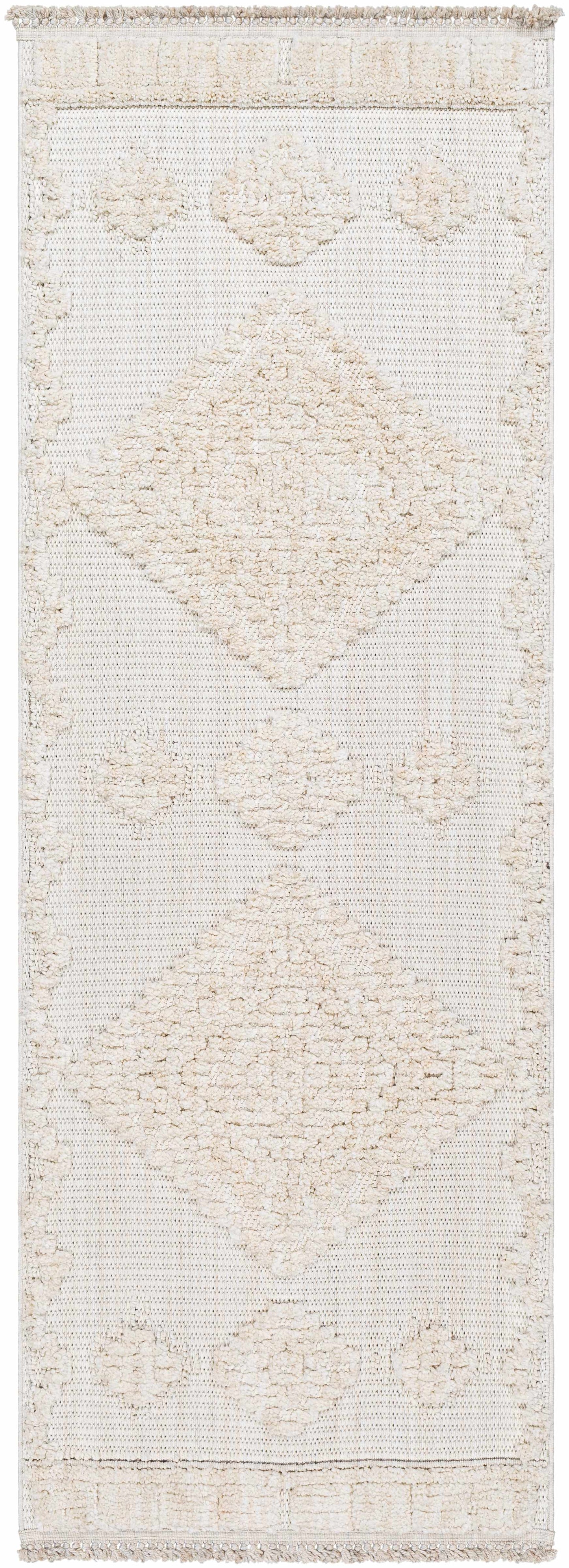 Rustic Area Rug - High-Low Design for Cozy Home Decor
