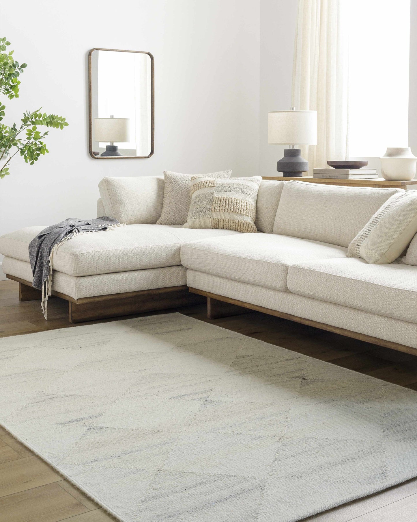 Rakin Area Rug - Soft Stylish Modern Floor Covering