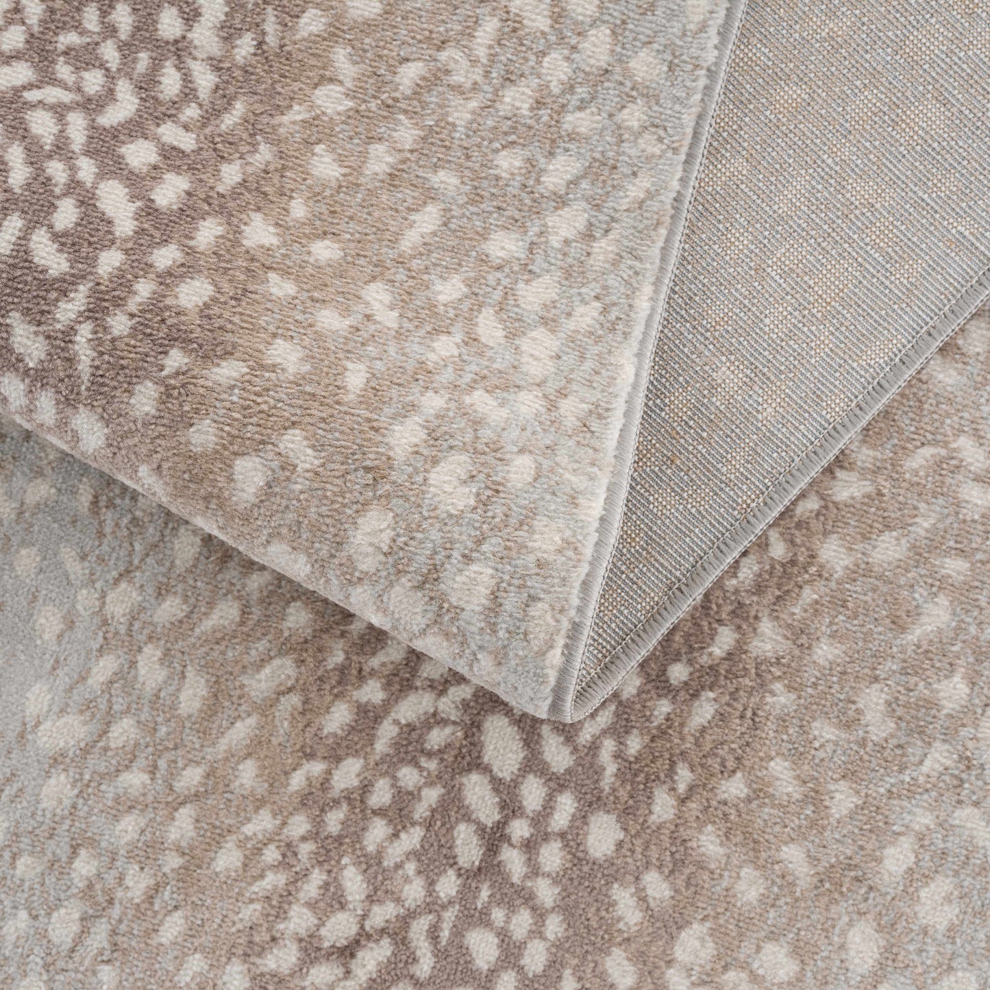 Tan Leopard Print Area Rug - Stylish Home Decor Accent