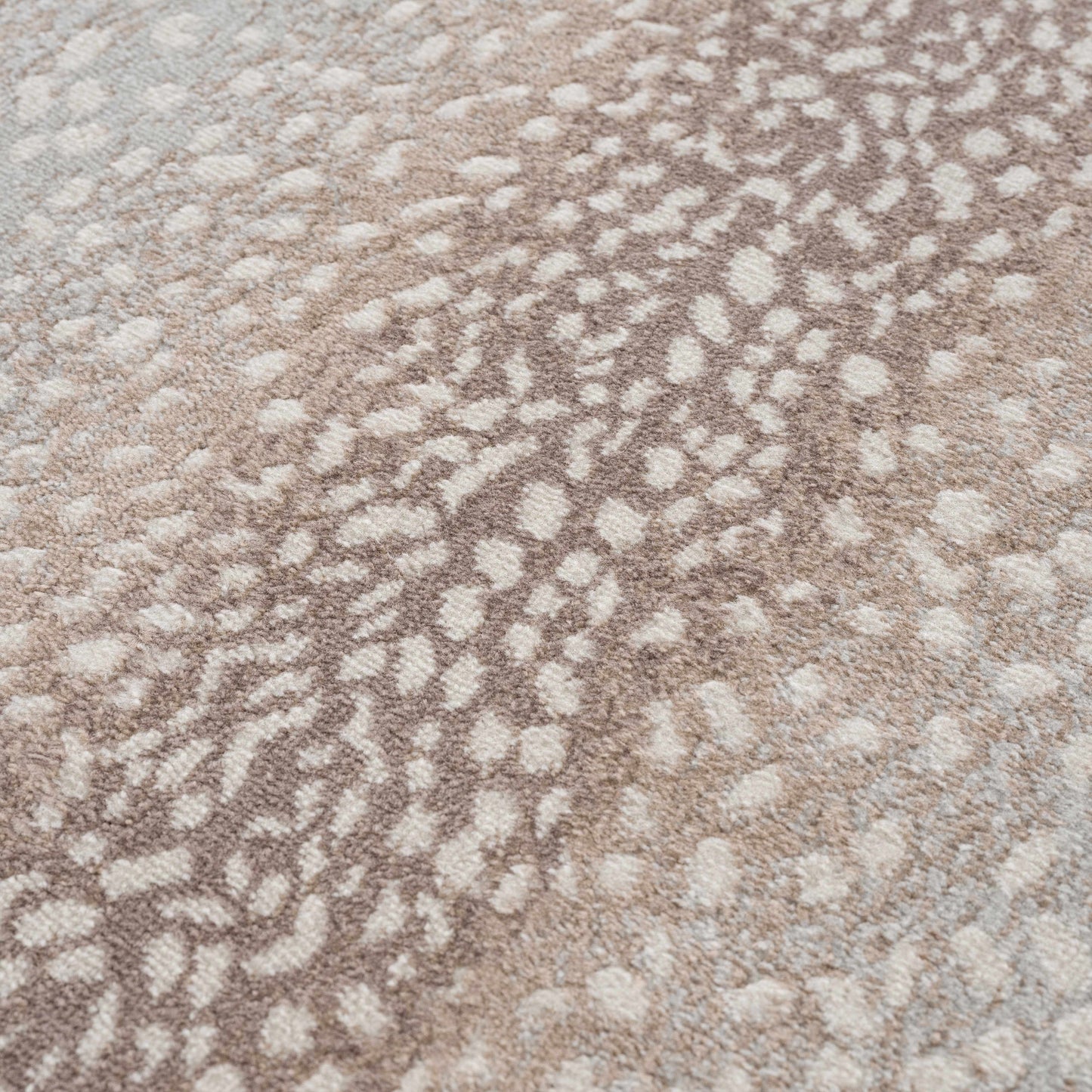 Tan Leopard Print Area Rug - Stylish Home Decor Accent