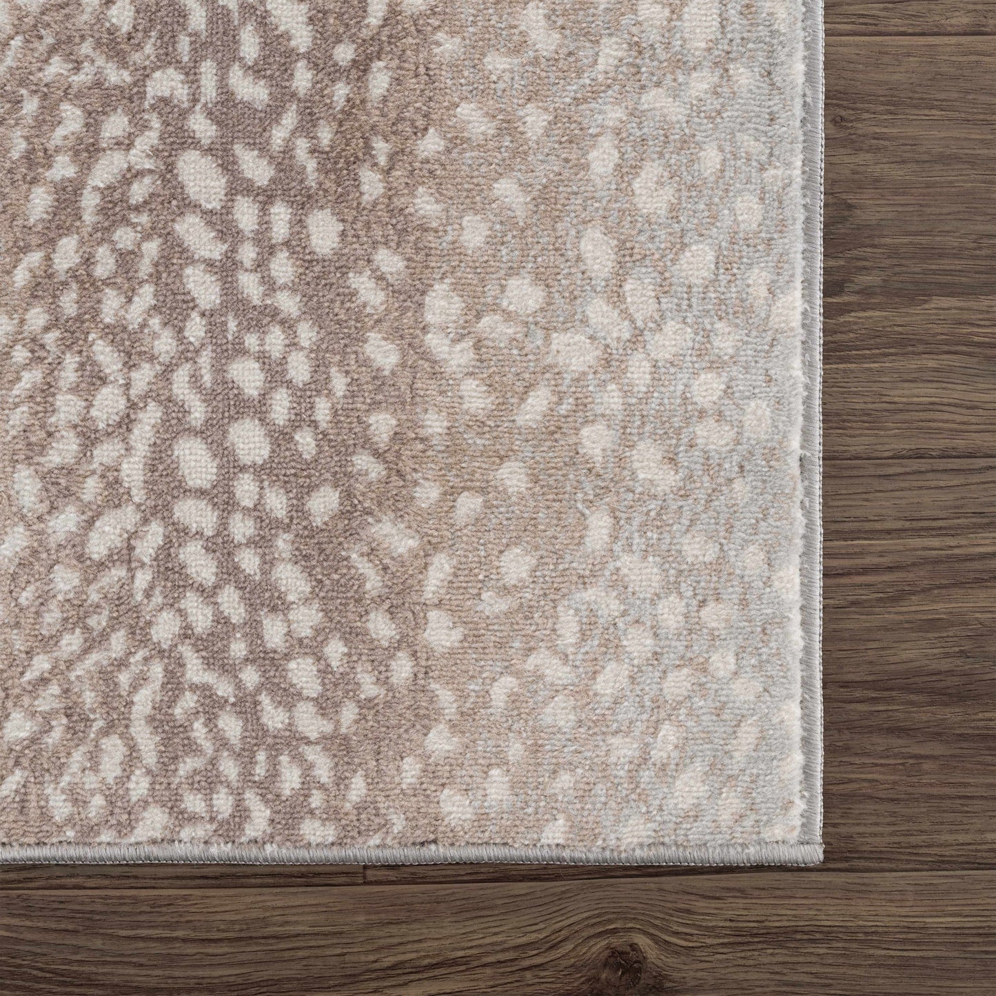 Tan Leopard Print Area Rug - Stylish Home Decor Accent