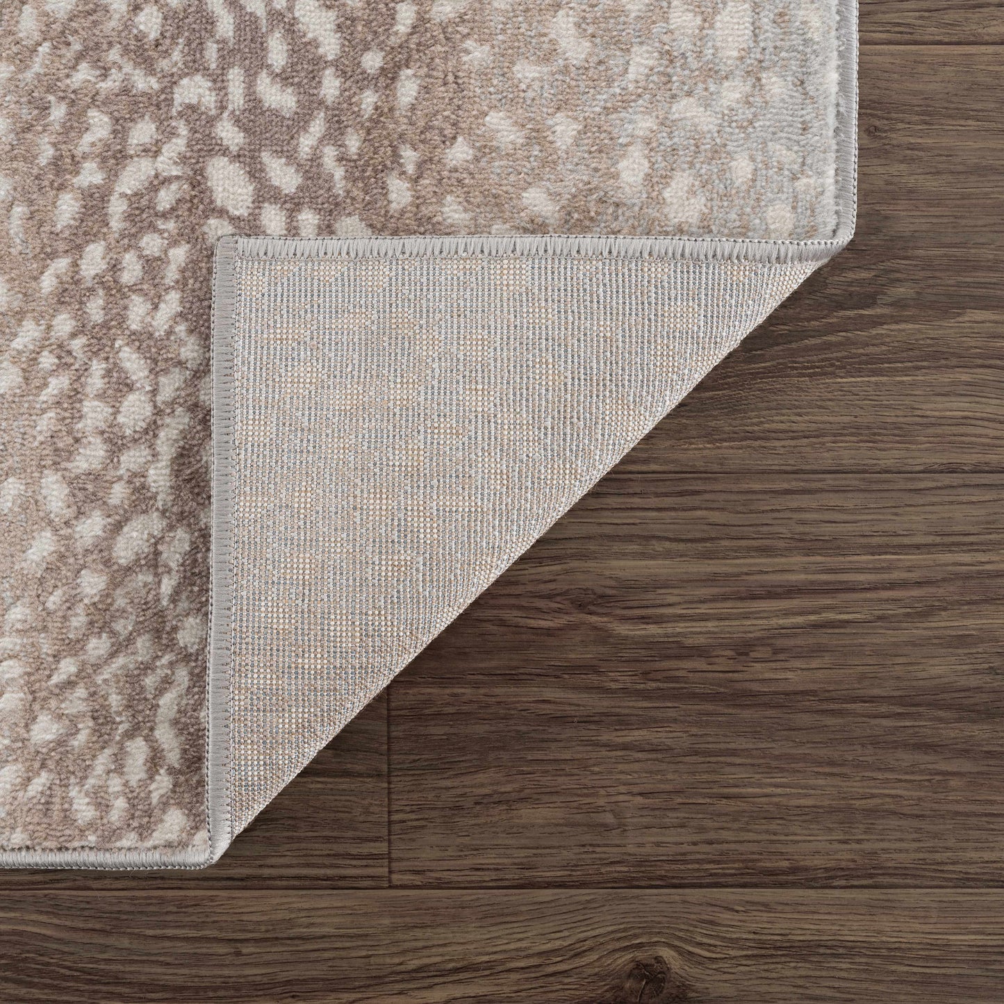 Tan Leopard Print Area Rug - Stylish Home Decor Accent