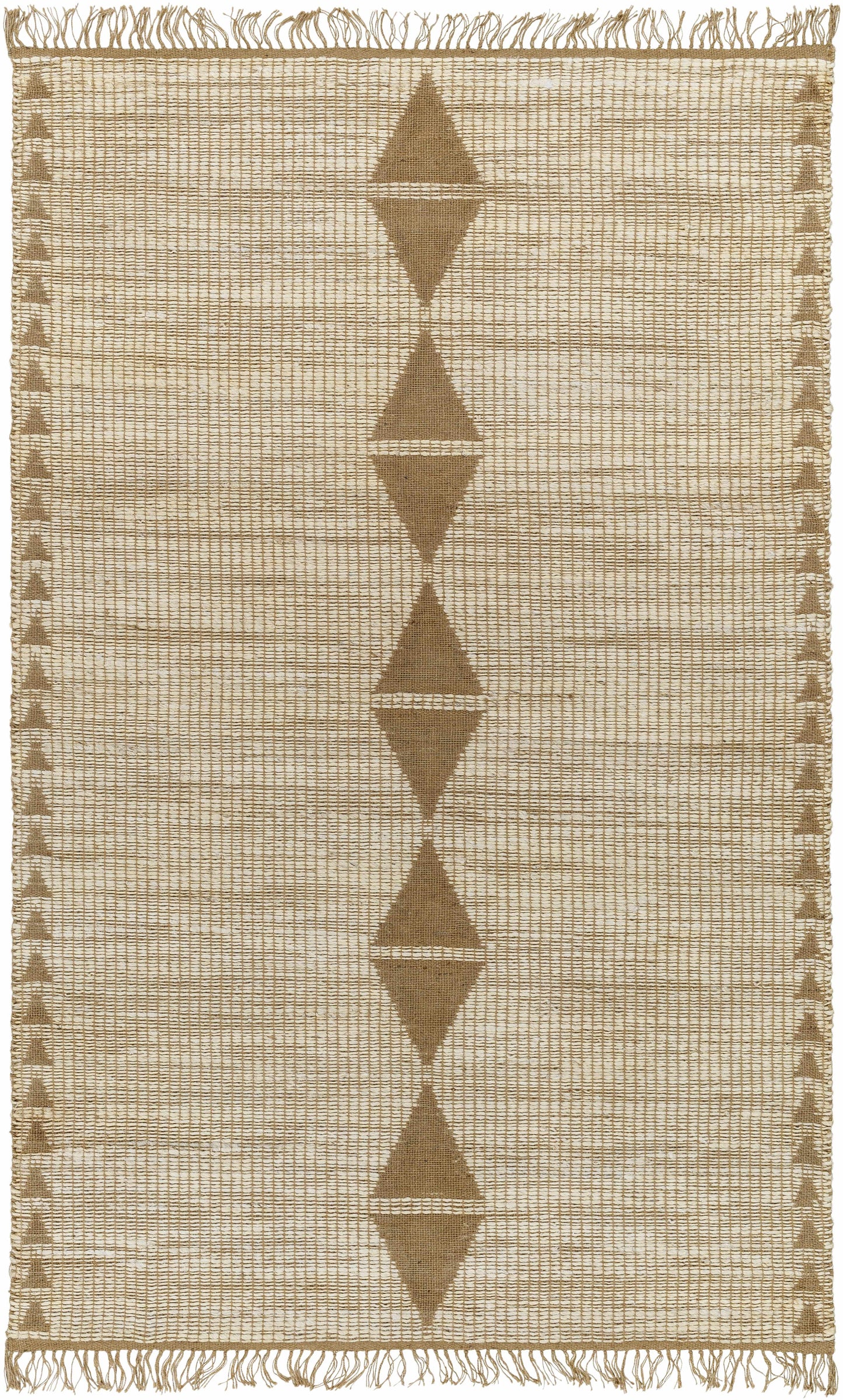 Marie Jute Area Rug - Natural Fiber Bohemian Modern Floor Decor