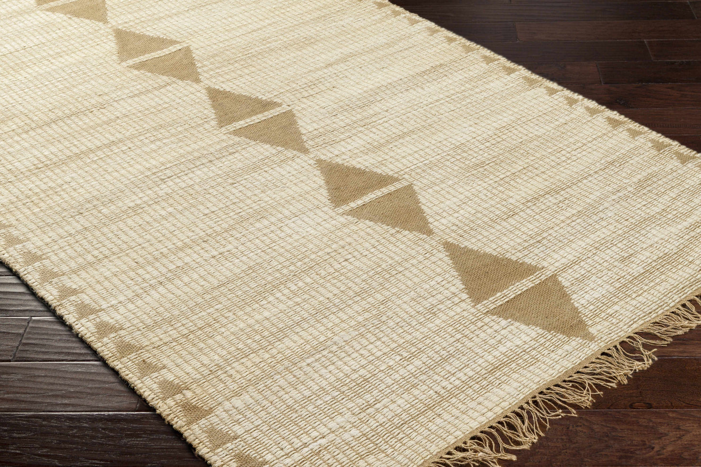 Marie Jute Area Rug - Natural Fiber Bohemian Modern Floor Decor