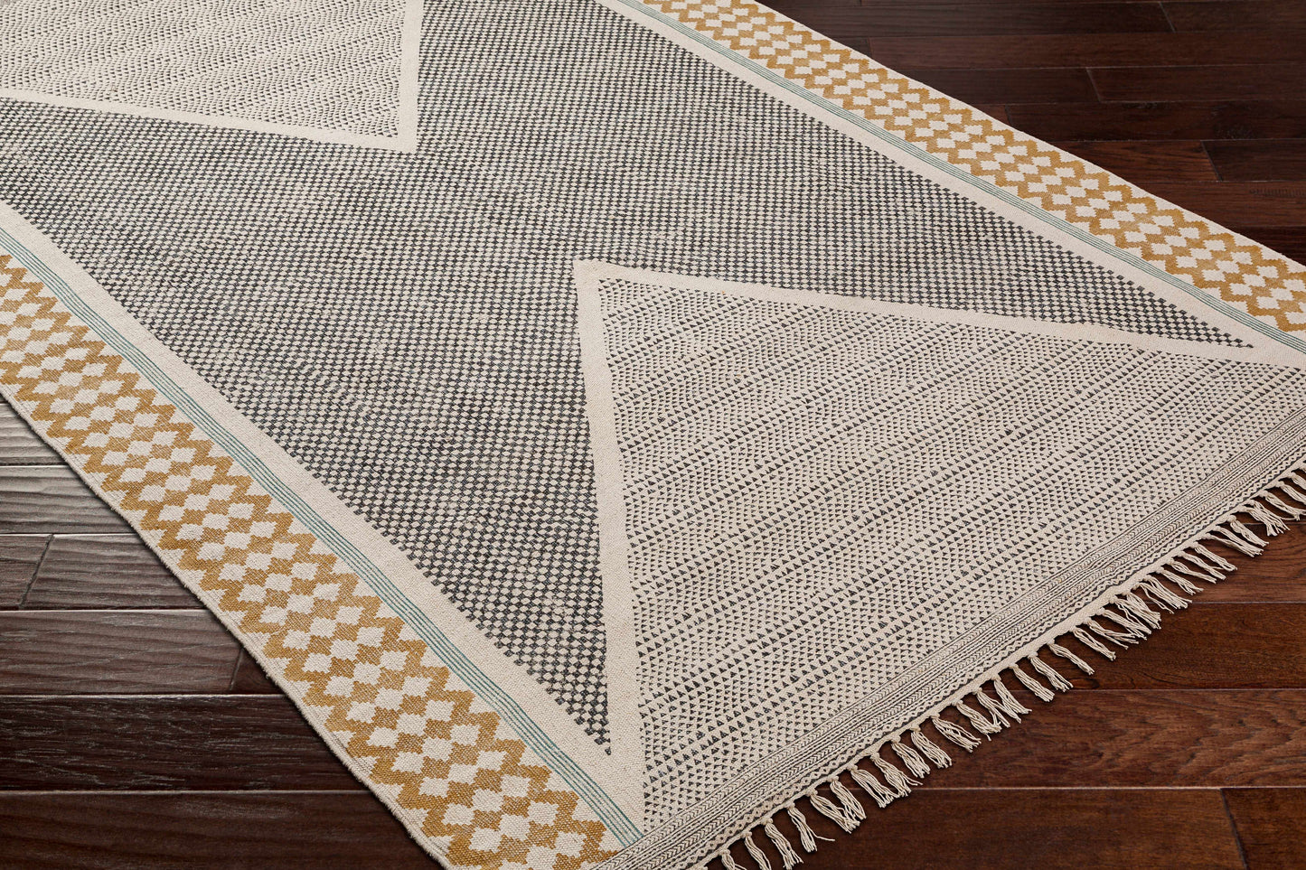Sherbrooke Area Rug - Elegant Modern Living Room Bedroom Decor