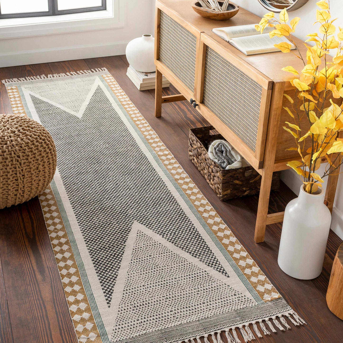 Sherbrooke Area Rug - Elegant Modern Living Room Bedroom Decor