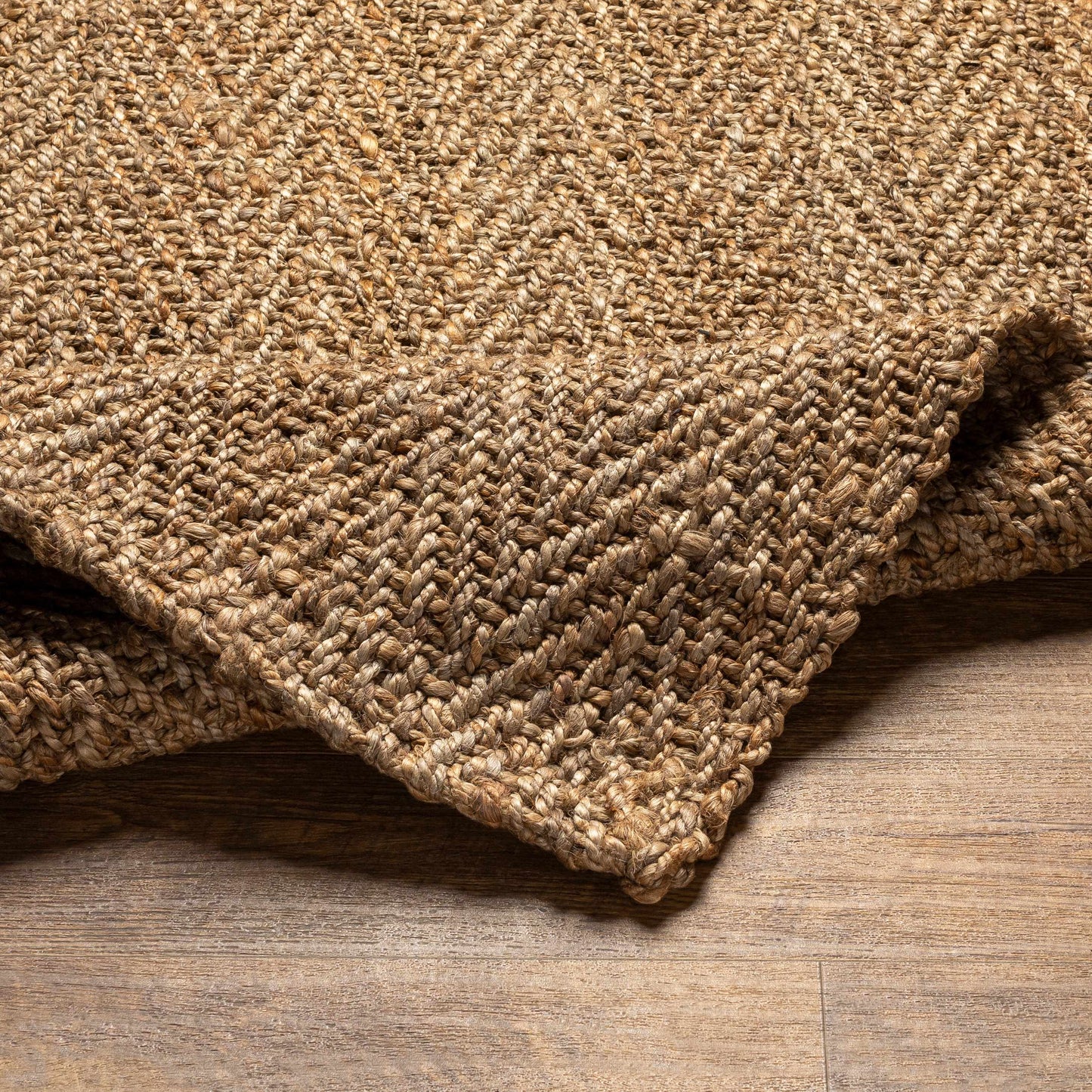 Asaka Jute Area Rug - Eco-Friendly Natural Fiber Floor Decor