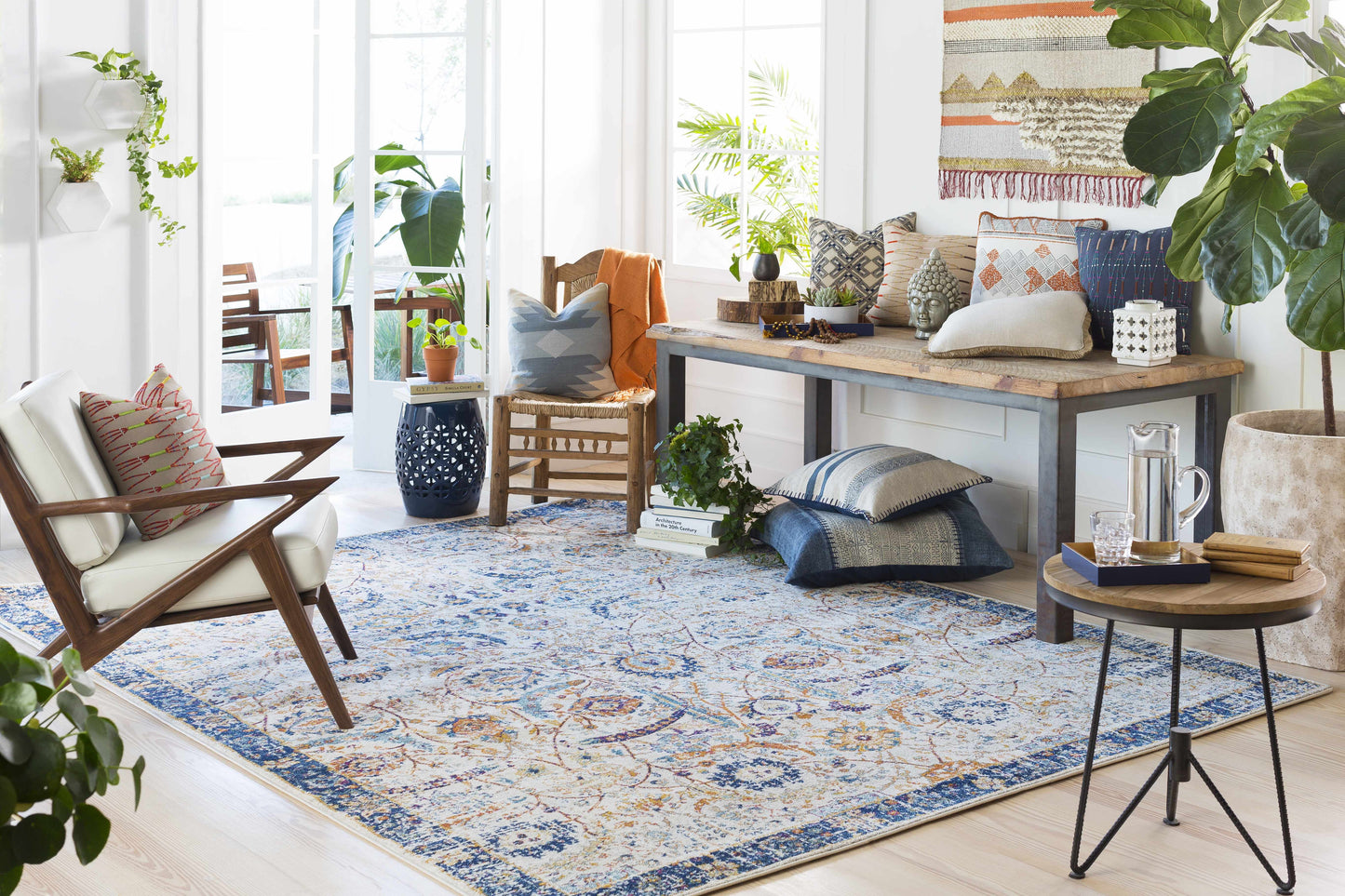 Smyrna Area Rug - Elegant Durable Home Decor