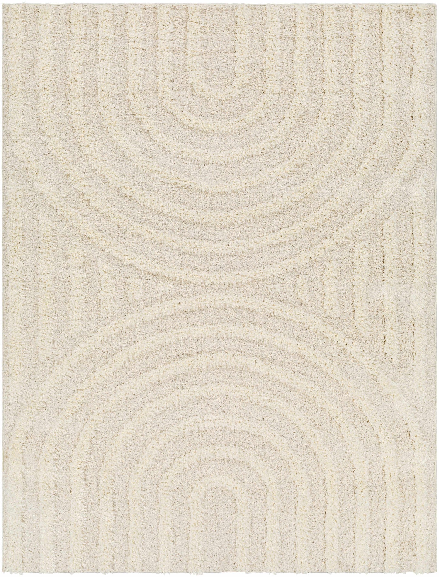 Arnel Cream Area Rug - Soft Elegant Cozy Home Décor