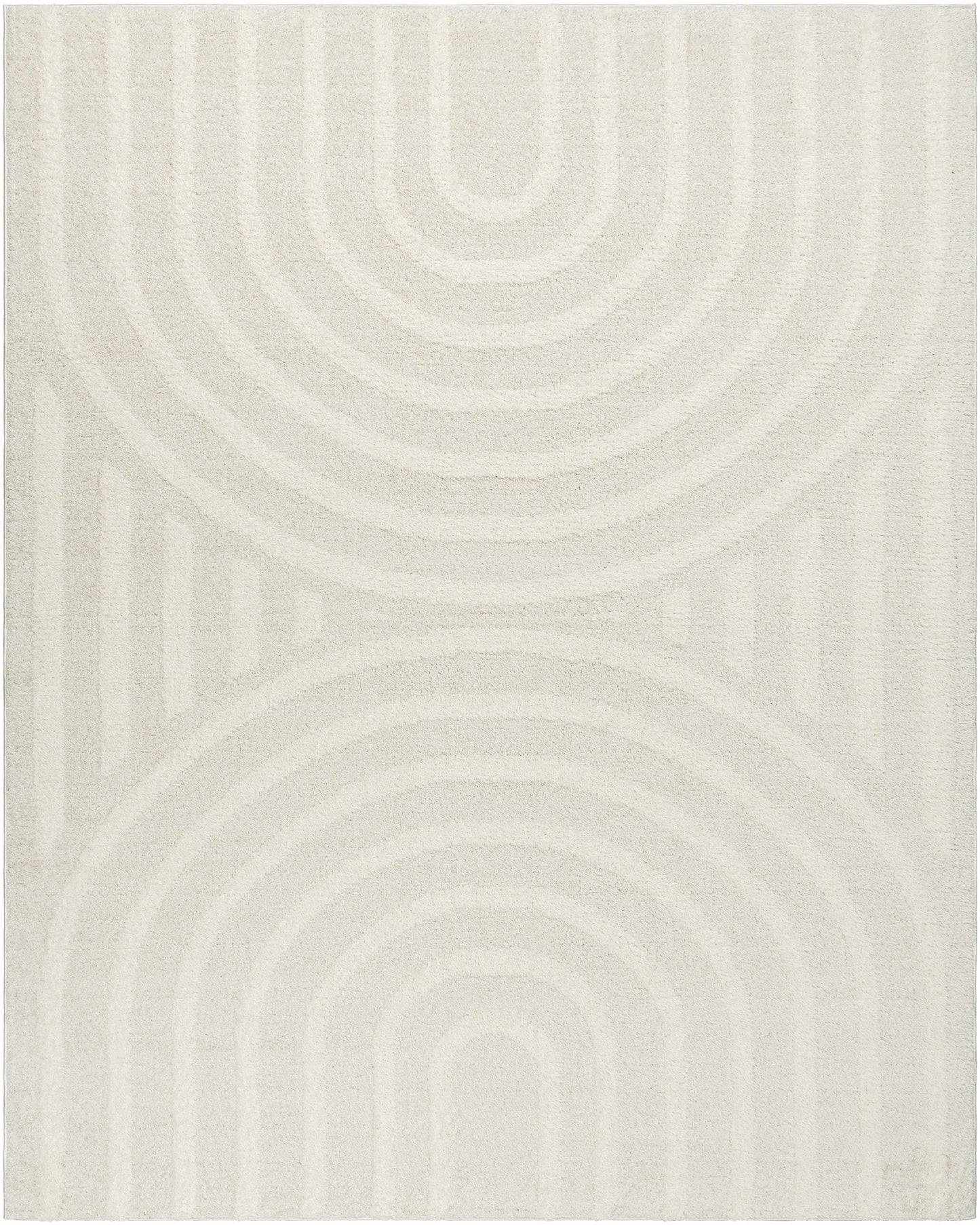 Arnel Cream Area Rug - Soft Elegant Cozy Home Décor