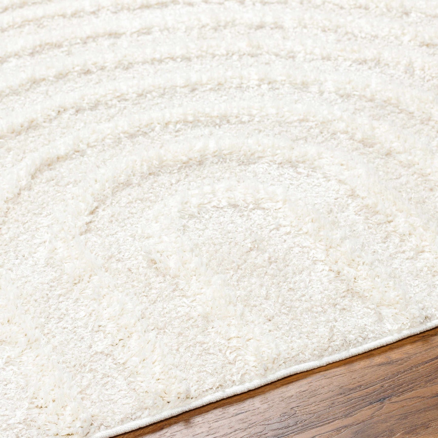 Arnel Cream Area Rug - Soft Elegant Cozy Home Décor