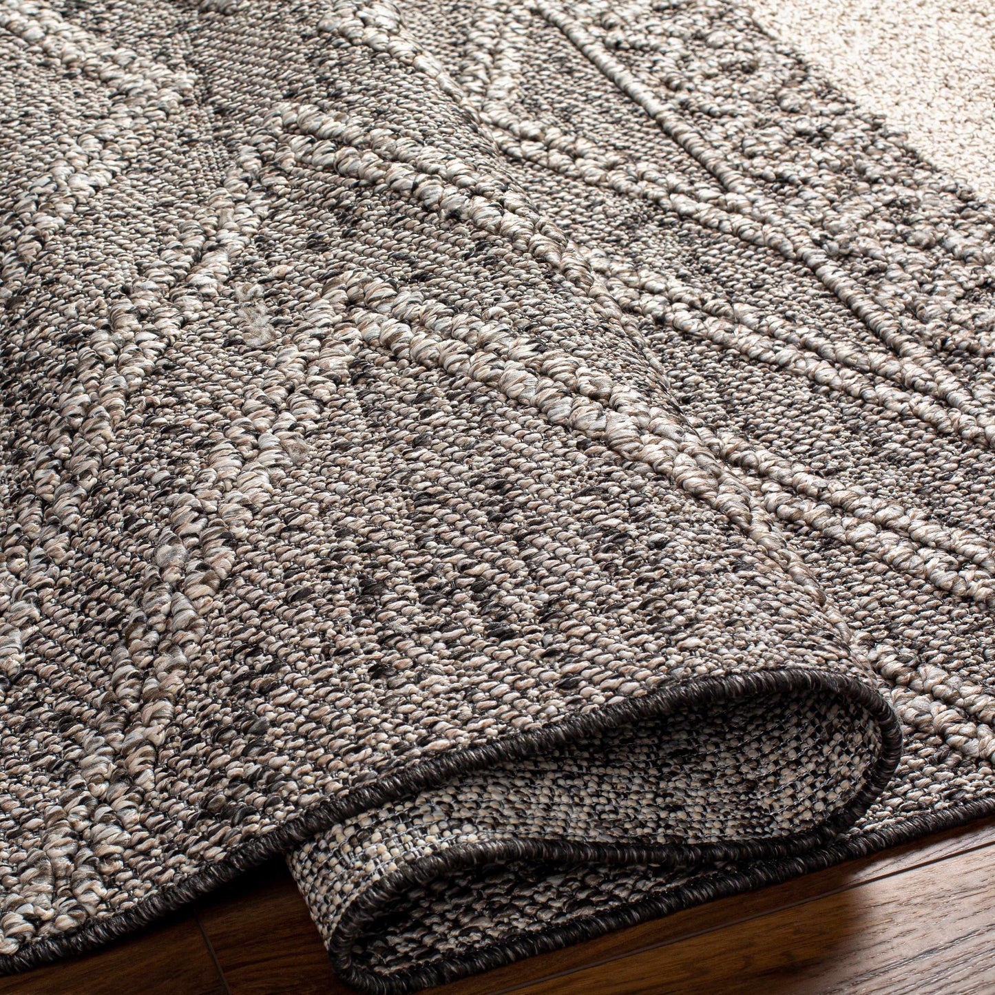 Beige Brown Area Rug - Soft Durable Stylish Home Accent