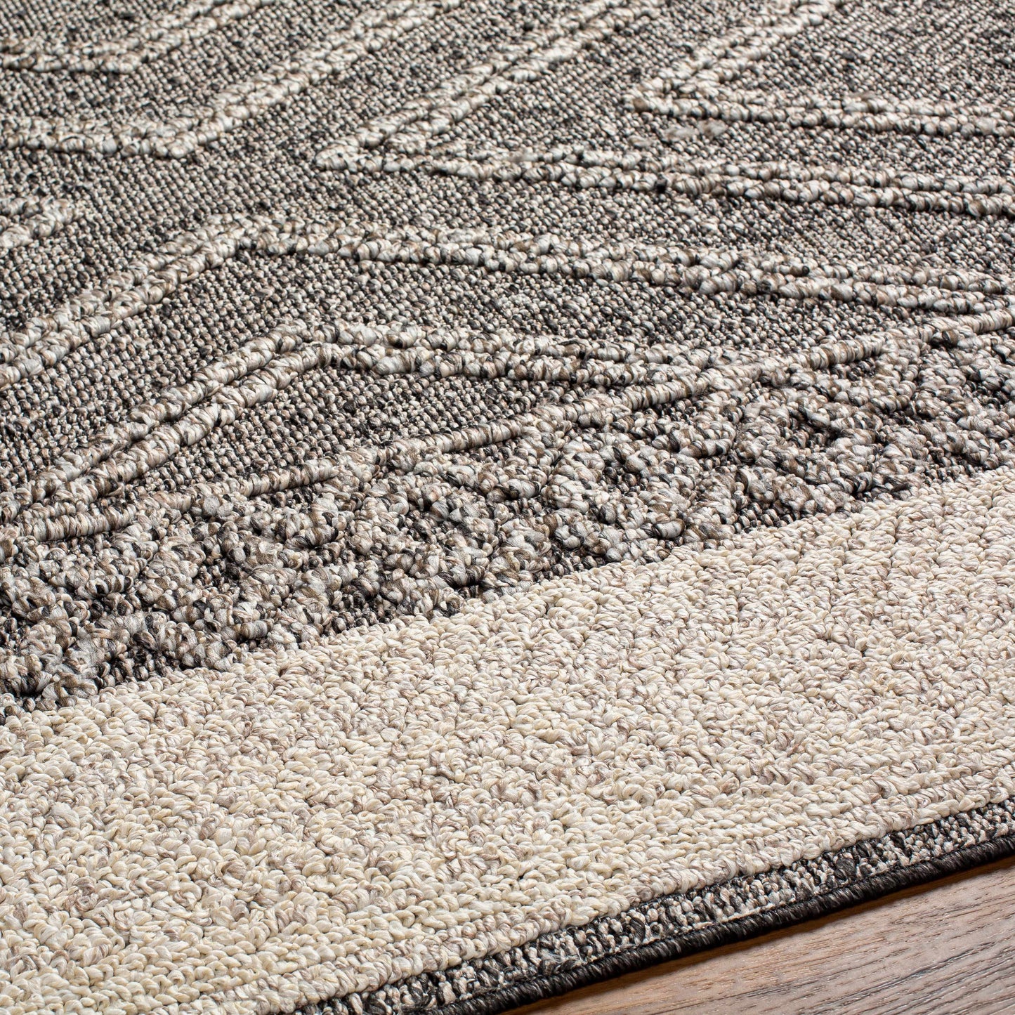 Beige Brown Area Rug - Soft Durable Stylish Home Accent