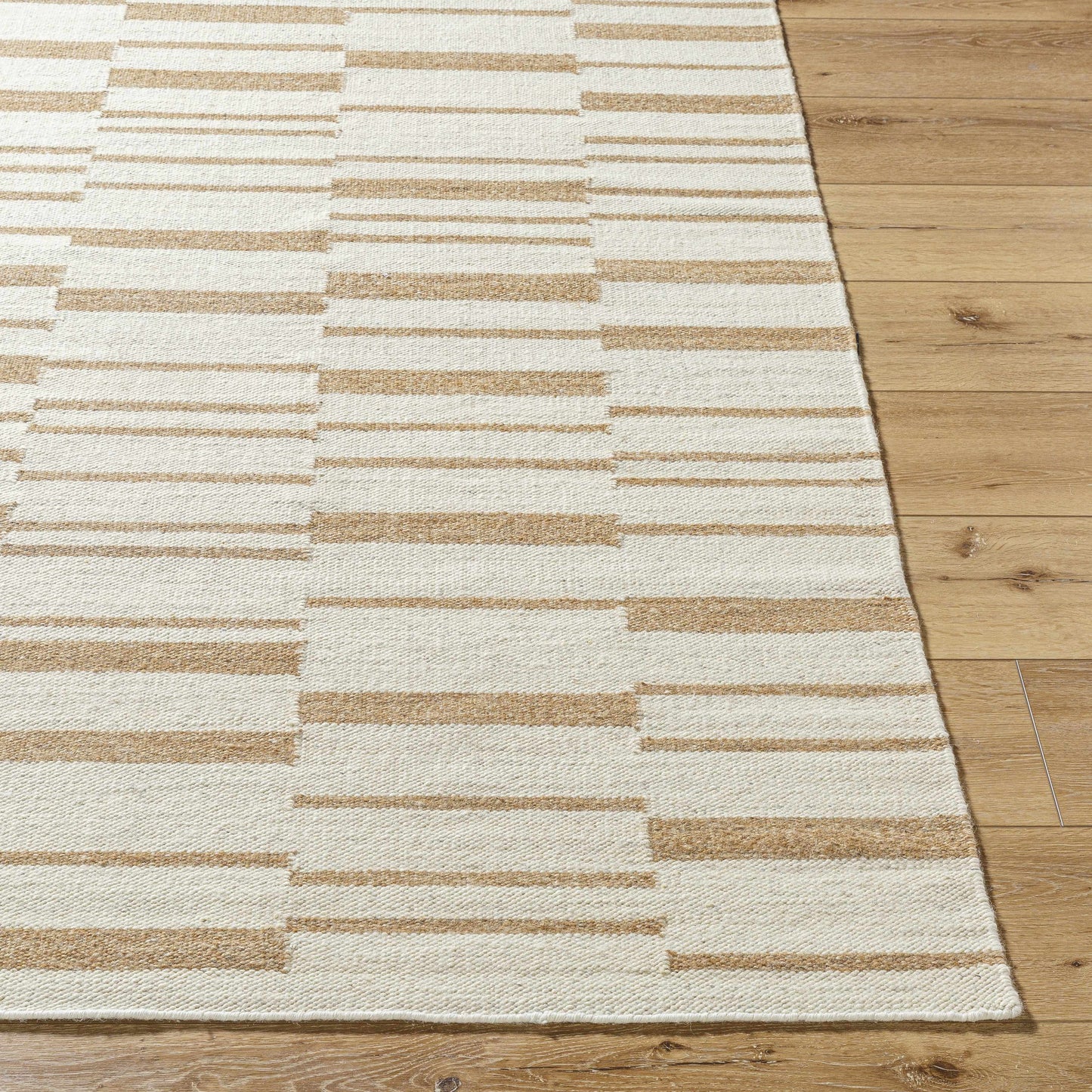 Modern Geometric Area Rug - Elegant Living Room or Bedroom Decor
