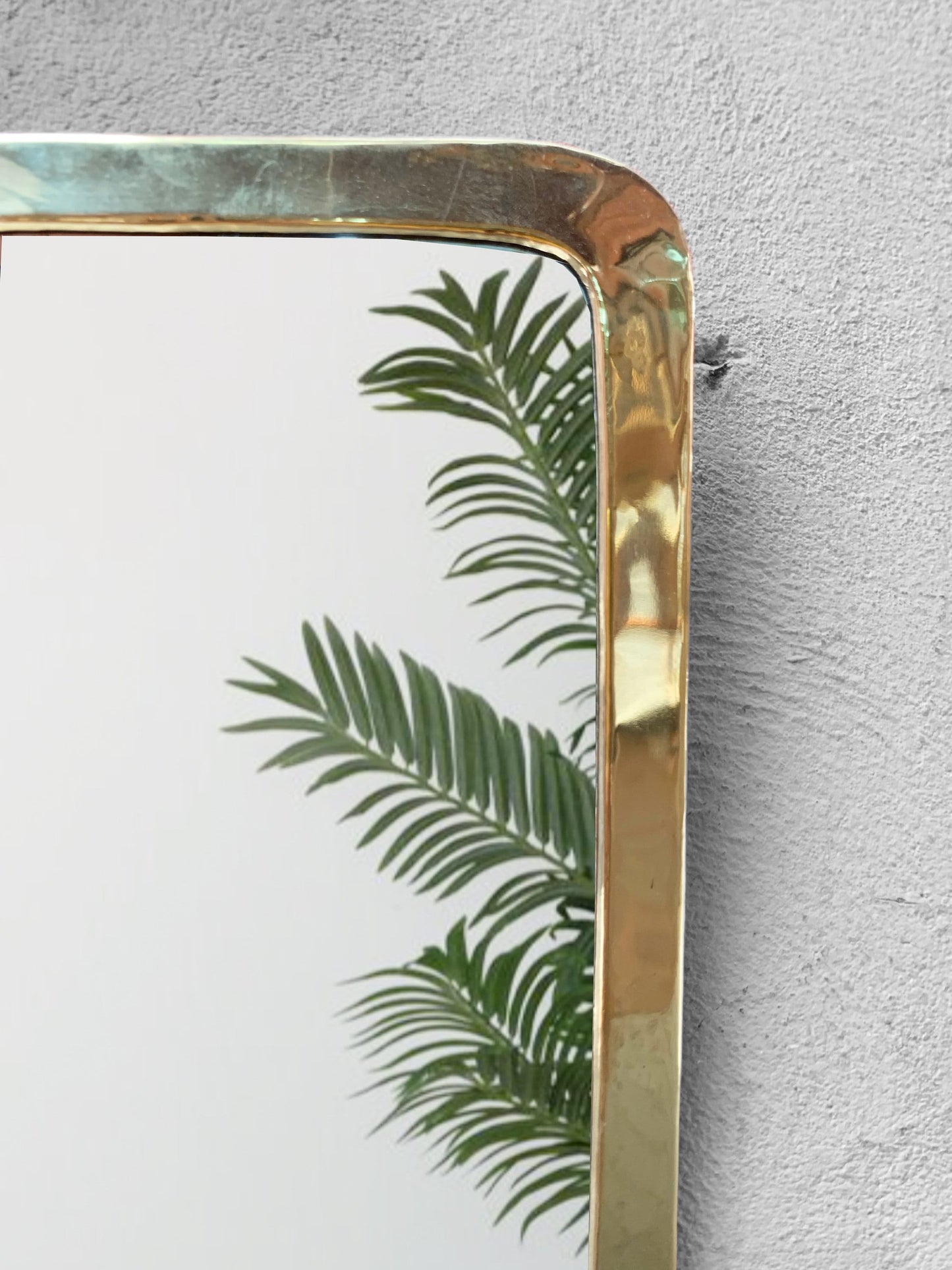 Handmade Rectangle Mirrors - Gold Brass Frame Mirror
