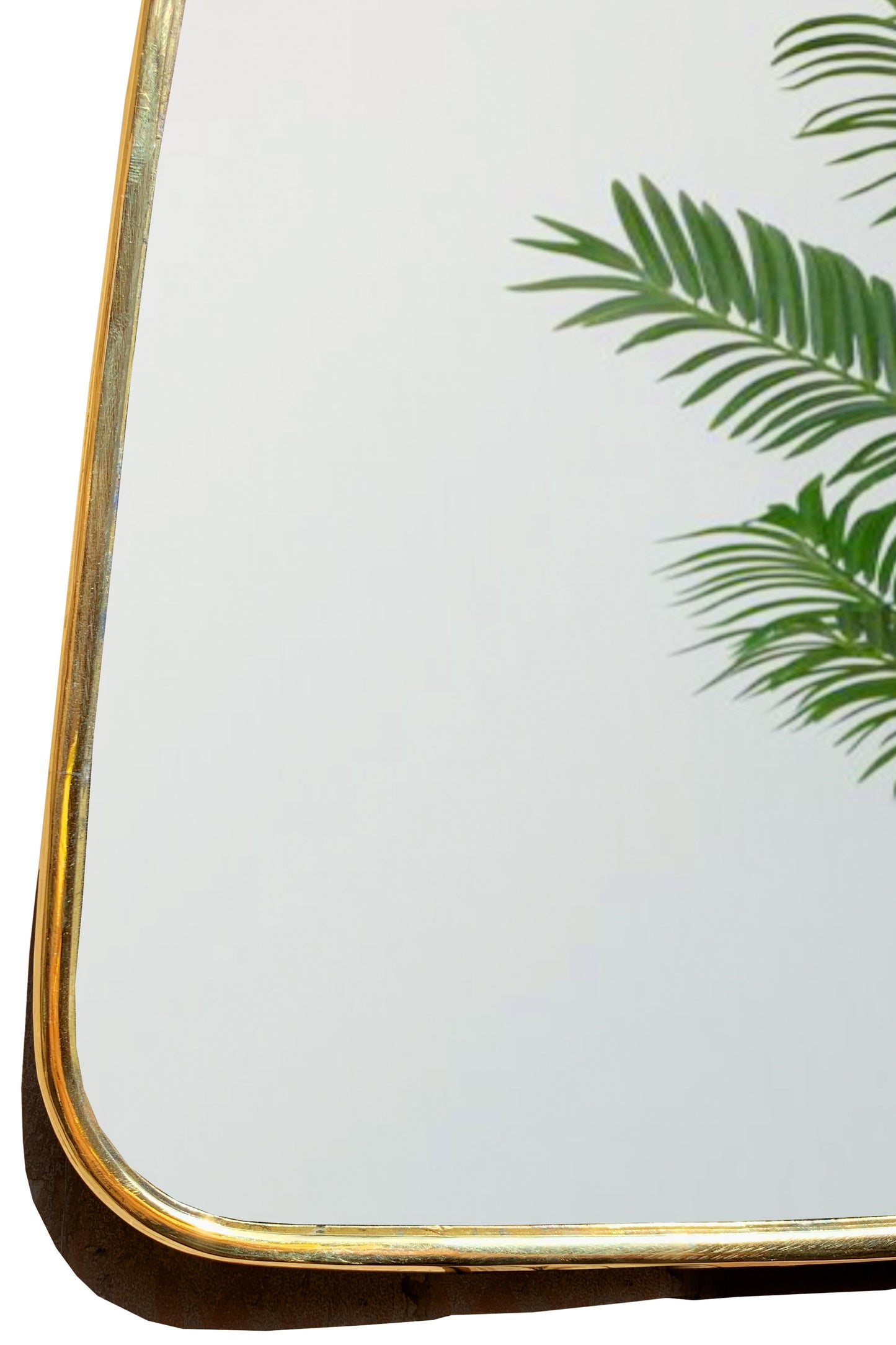 Gold Wall Mirror - Handmade triangle Mirror