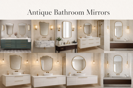 Antique Bathroom Mirror