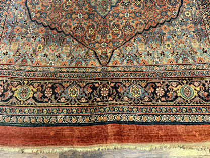 Antique Persian Bijar Rug 7x15