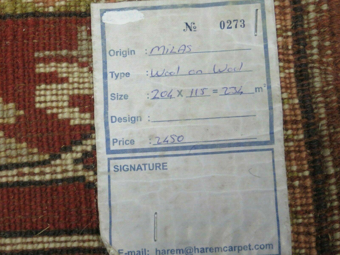 Vintage Turkish Kazak Wool Rug 4x6 Handmade Knotted Carpet Milas Origin