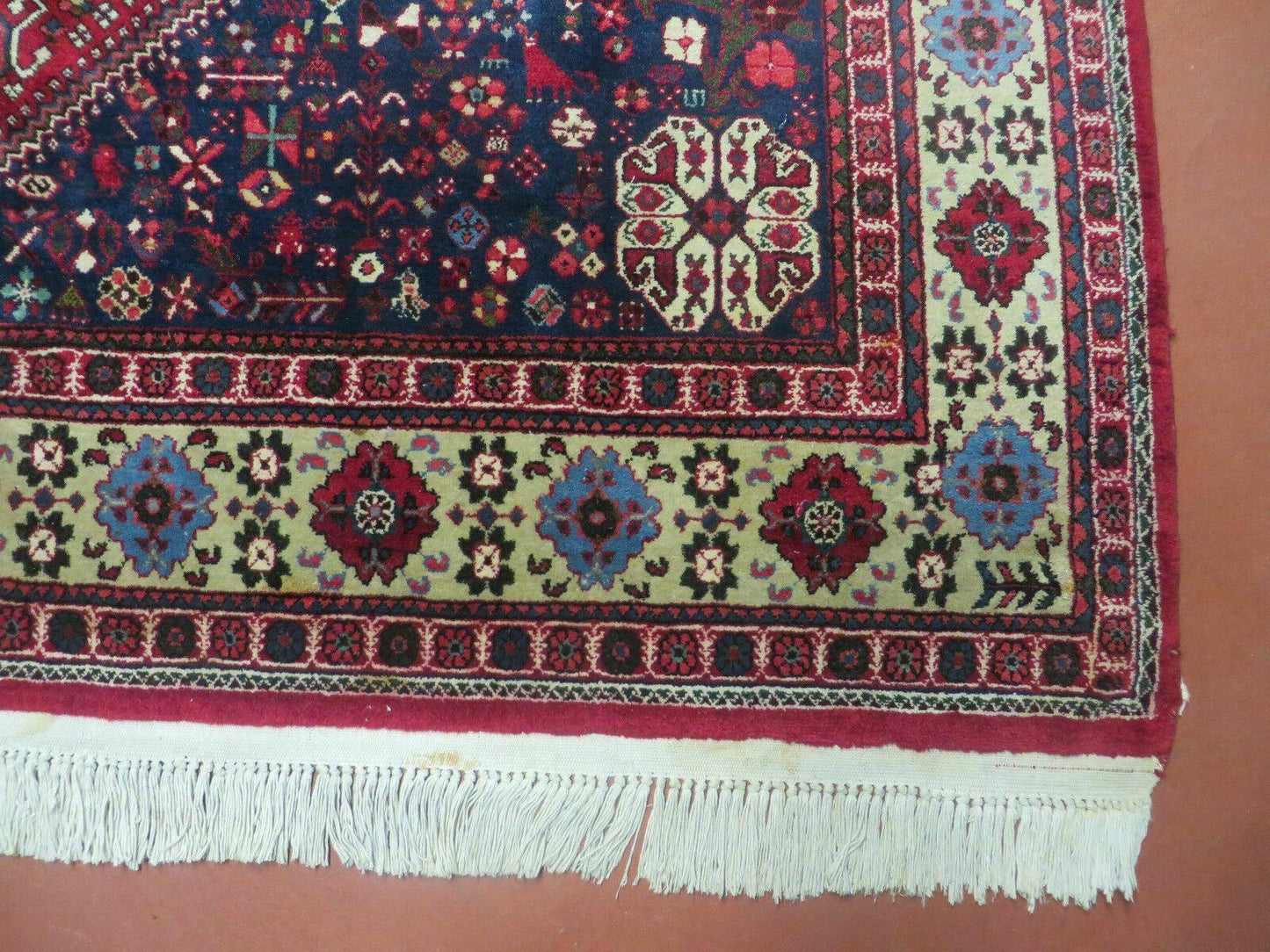 Persian Tribal Rug 7x10, Shiraz Carpet, Abadeh Rug
