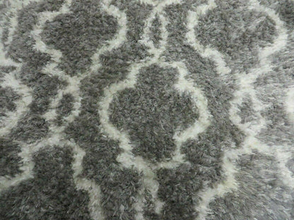 Israel Made Glimmer Shag Rug 5X7 Acrylic Boho Contemporary Home Decor