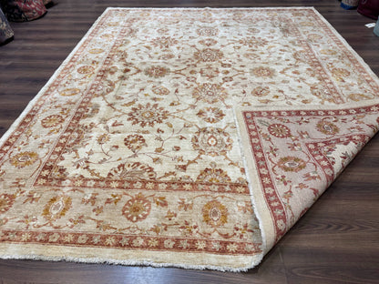 Peshawar Rug 8x10 Pakistani Wool Handmade