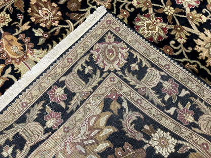 Indo Mahal Sultanabad Rug 8x11 Vintage Handmade Wool Floral Oriental Carpet