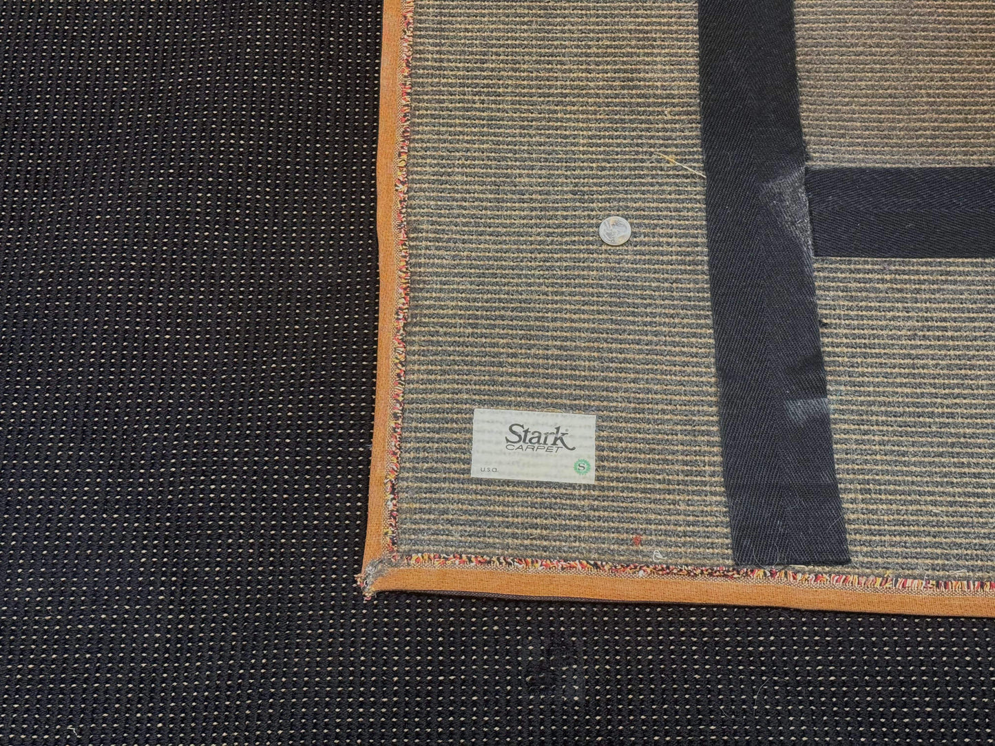 Stark Area Rug Palace Size 12x19 Black Wool Contemporary Carpet